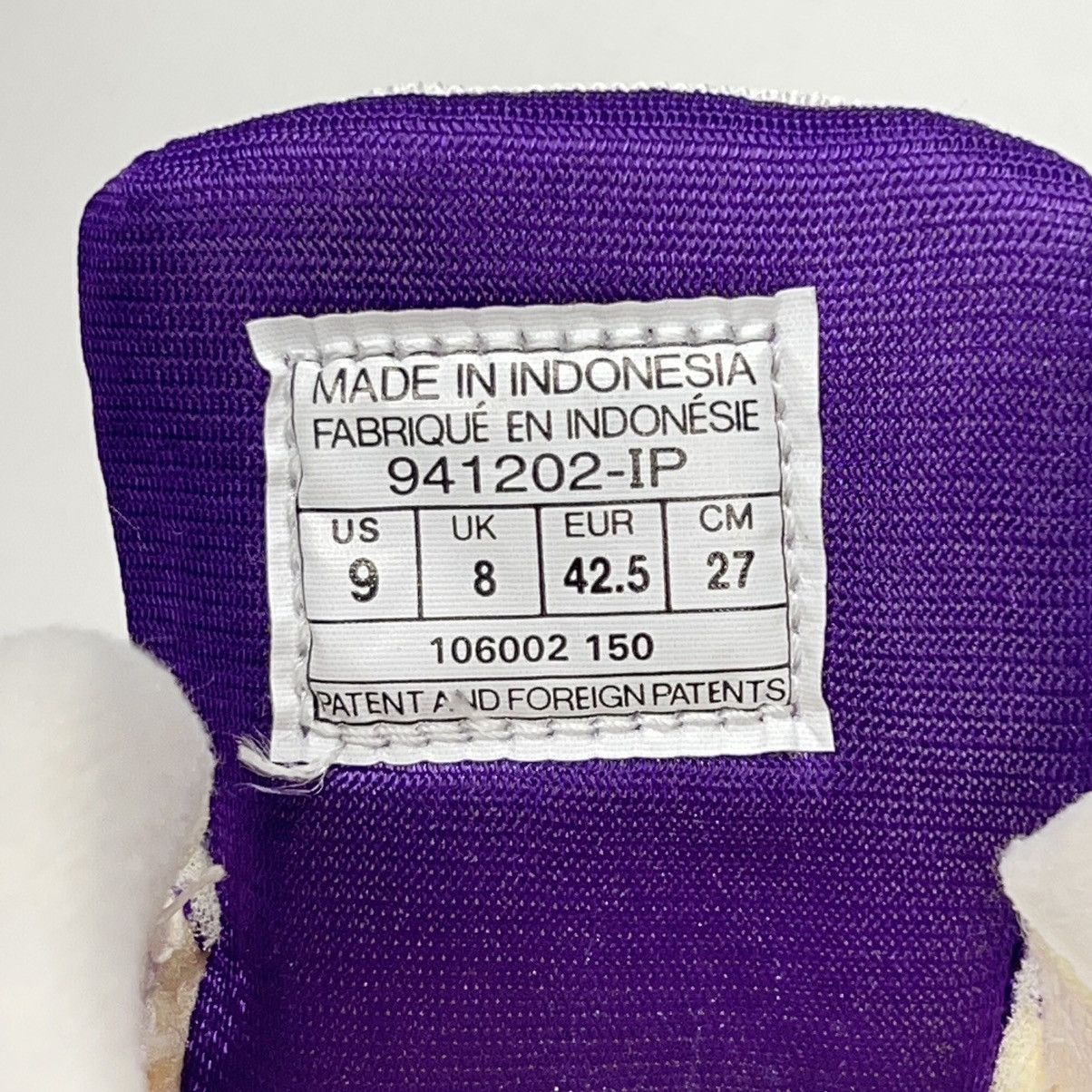 Nike × Vintage VTG New Nike Zoom Waffle White Purple Track Sneaker 941202 Size US 9 / EU 42 - 13 Thumbnail