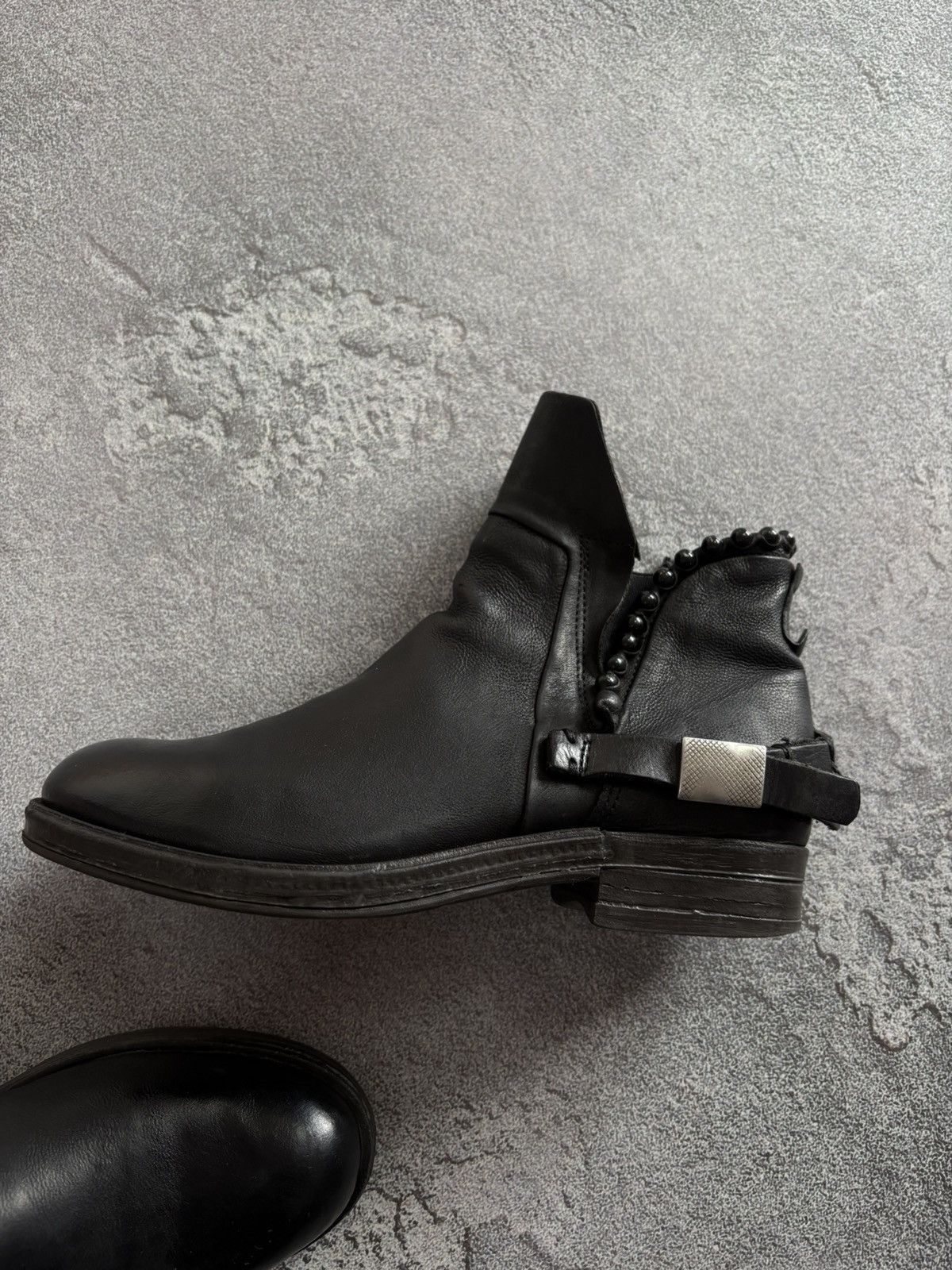 A.S.98 A.S.98 Airstep Avant Garde Ankle Biker Black Boots sz 39 Size US 9 / IT 39 - 5 Thumbnail