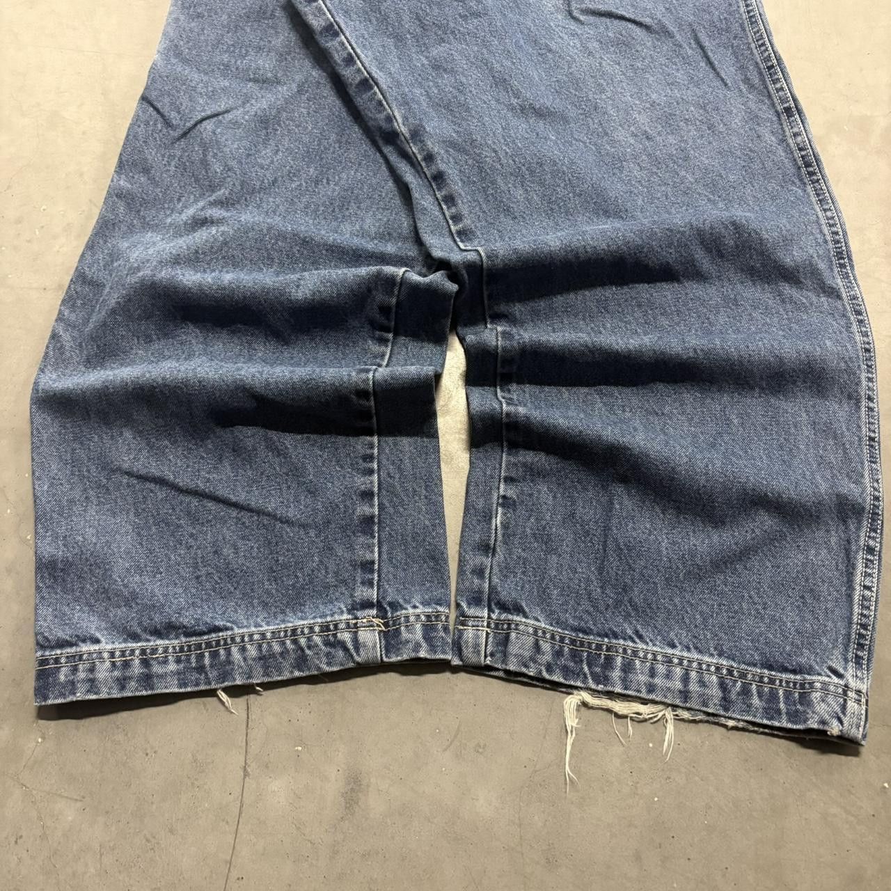 Old Navy Crazy Vintage Y2K/2000s Super Baggy Old Navy Carpenter Medium Wash Denim Jeans! Size US 44 / EU 60 - 3 Thumbnail