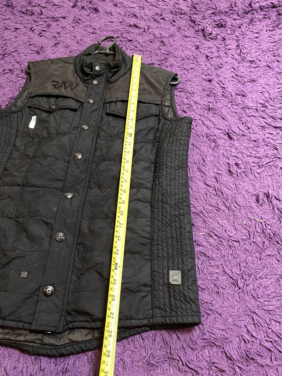 G-Star Y2K Streetwear Black Vest G-Star Raw Vintage Size US M / EU 48-50 / 2 - 13 Thumbnail