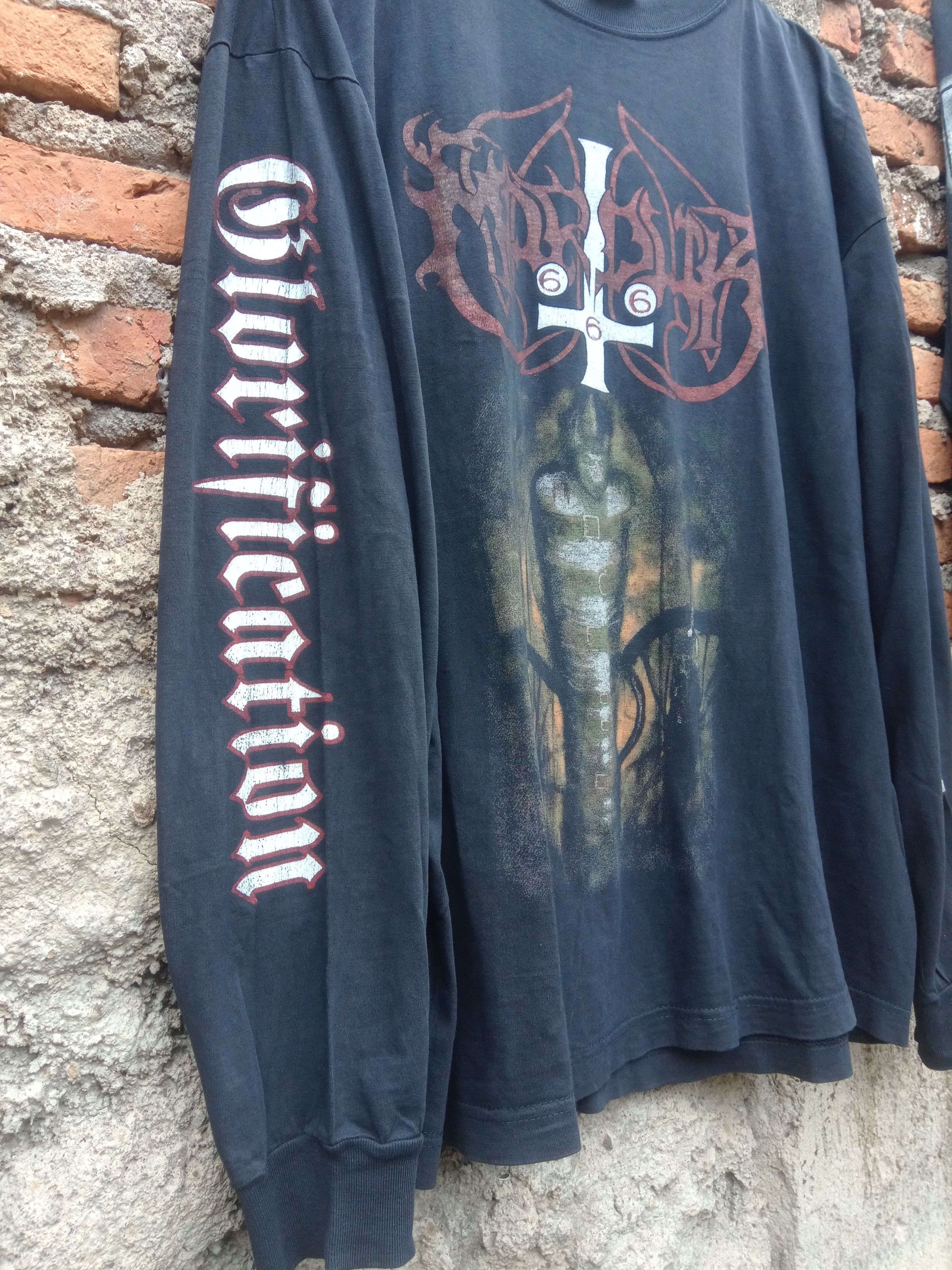 Band Tees × Vintage Vintage MARDUK glorification Size US XL / EU 56 / 4 - 6 Thumbnail