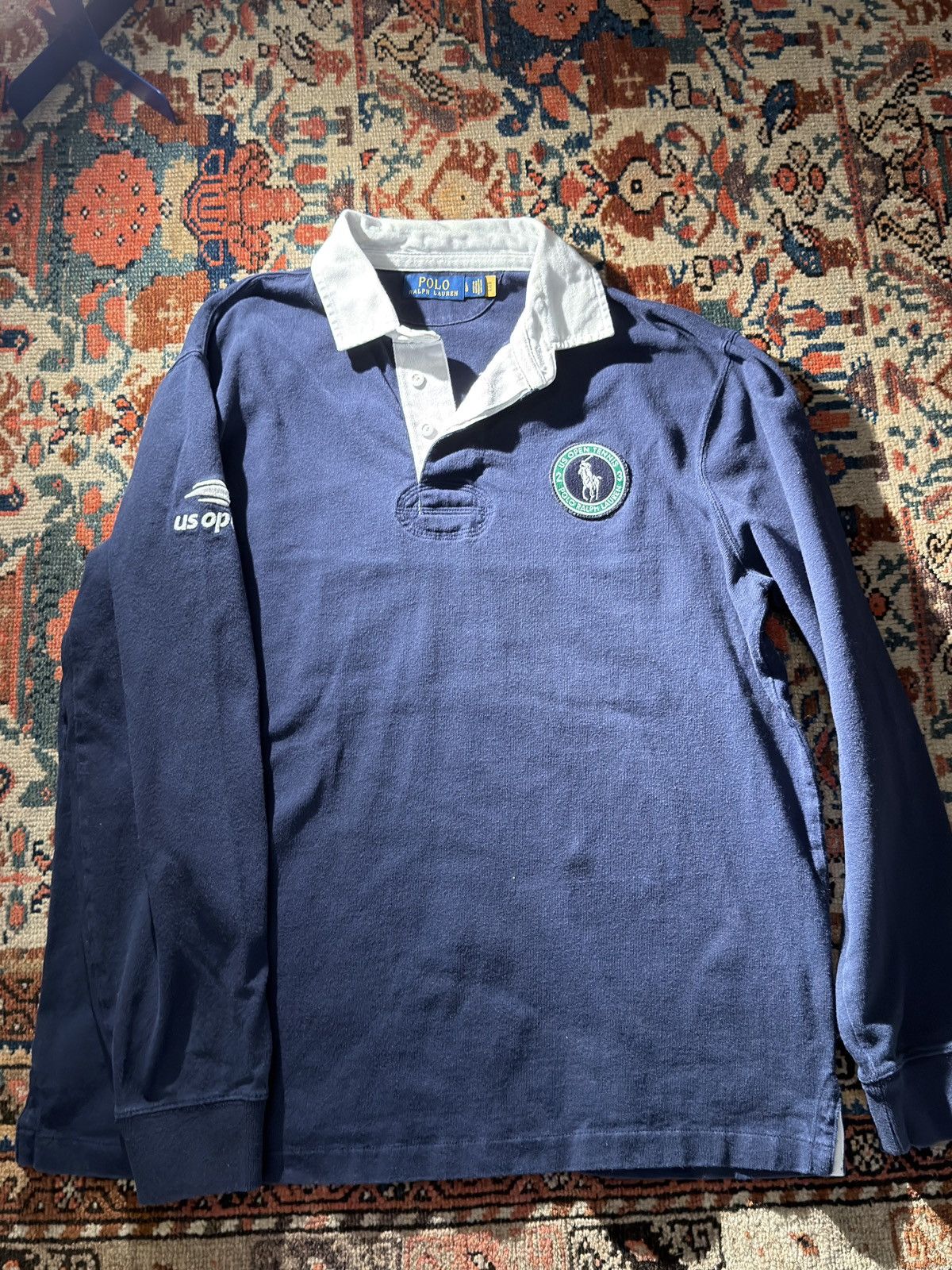 Polo Ralph Lauren Polo Ralph Lauren US Open Rugby Long Sleeve Size US L / EU 52-54 / 3 - 1 Thumbnail