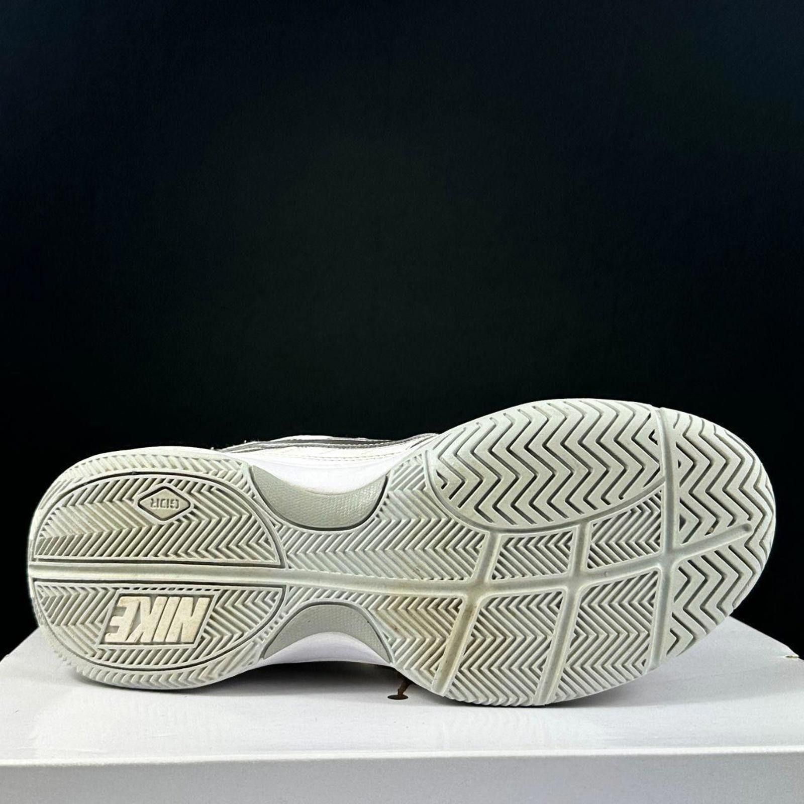 Nike NIKE COURT LITE // White & Silver USW 8.5 / UK 6 Size US 8 / IT 38 - 3 Thumbnail