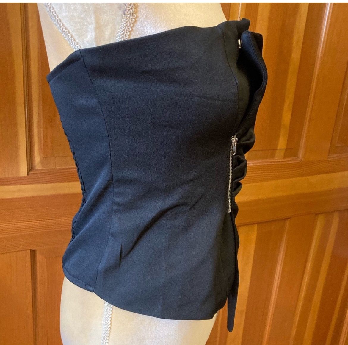 Designer × Other NWT, Women’s Lavishly Paris Strapless Corset Top. Size M / US 6-8 / IT 42-44 - 11 Thumbnail