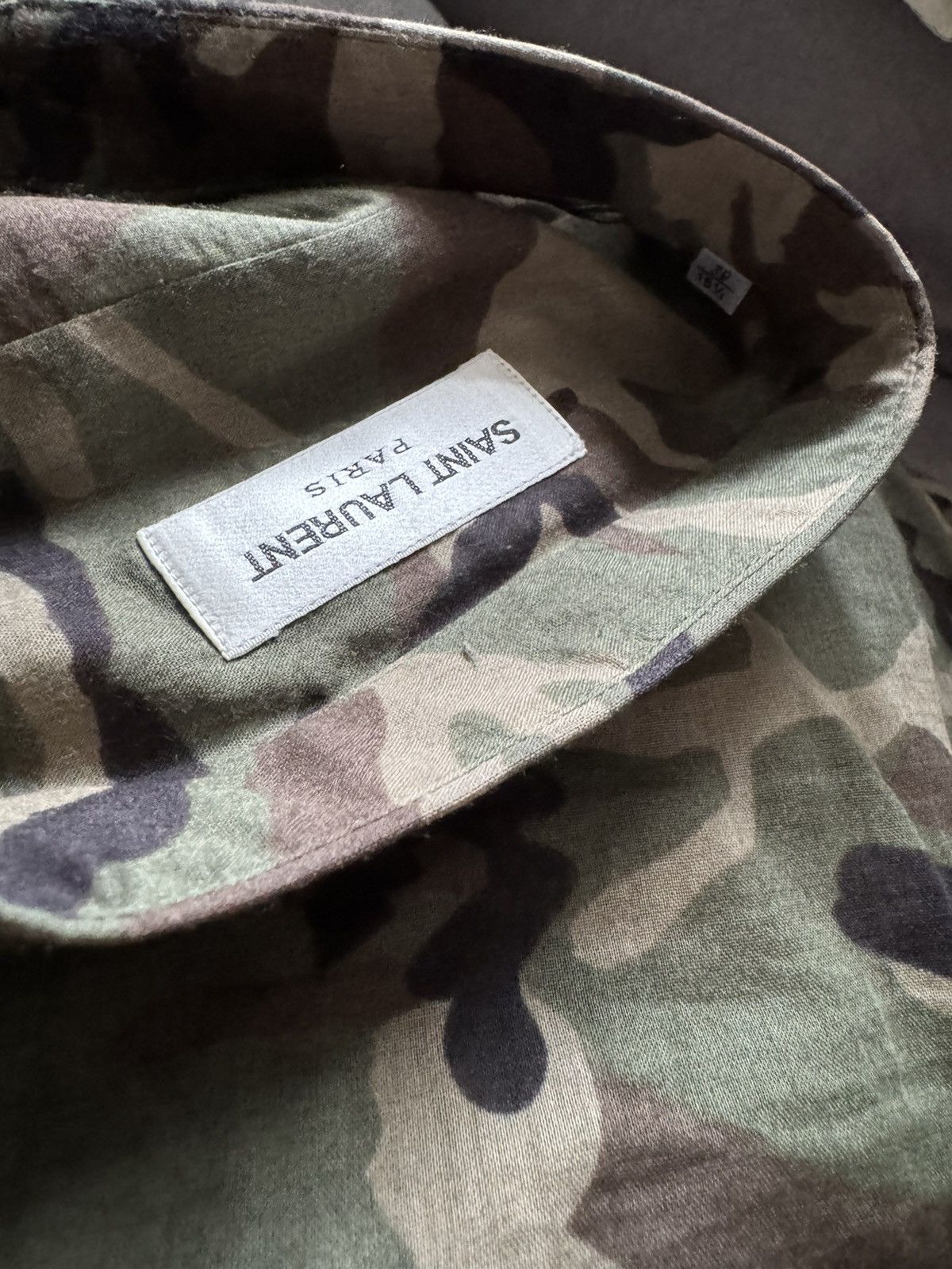 Saint Laurent Paris SAINT LAURENT shirt SEE PHOTOS FOR REAL TAPE MEASUREMENTS Size US S / EU 44-46 / 1 - 18 Thumbnail