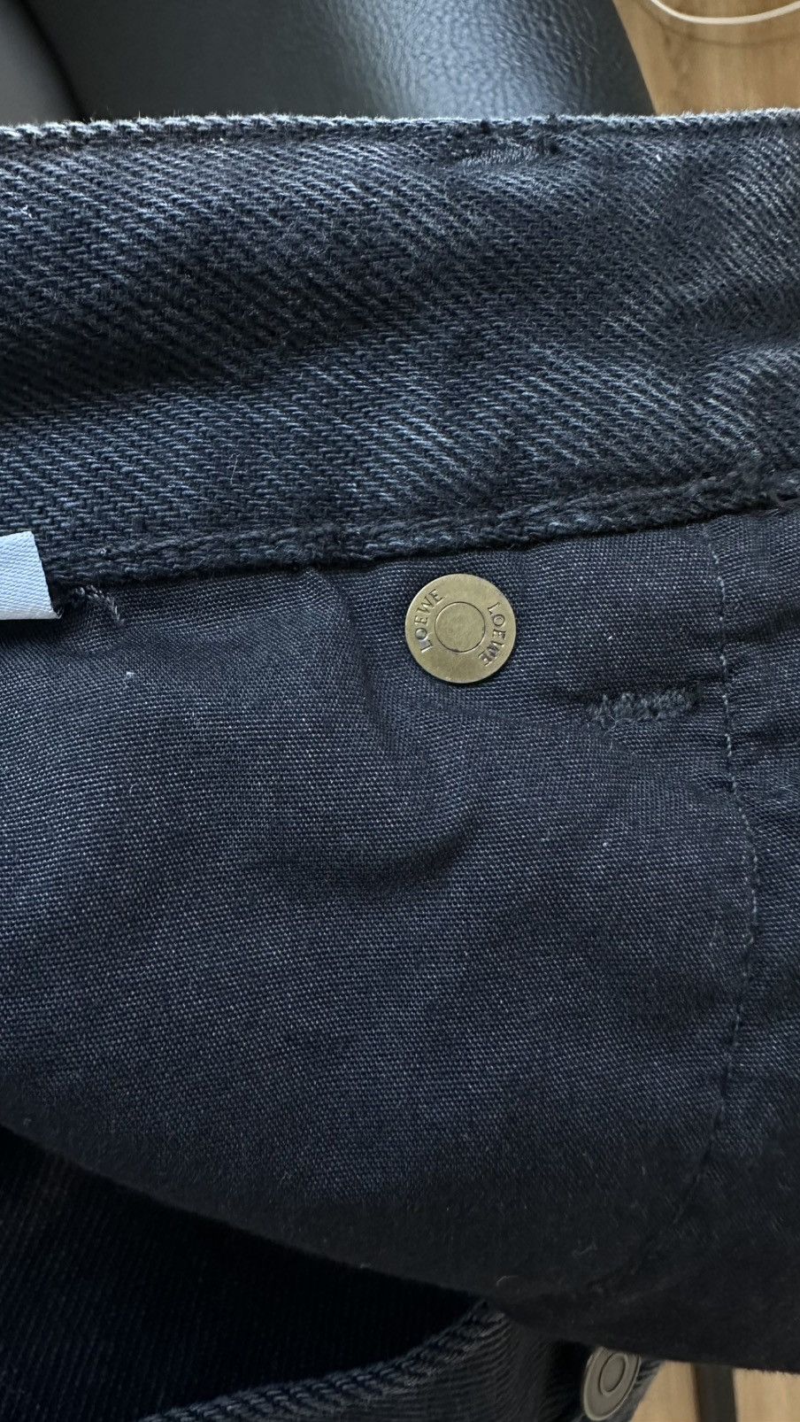 Loewe Loewe Anagram Baggy Denim Size US 30 / EU 46 - 18 Thumbnail