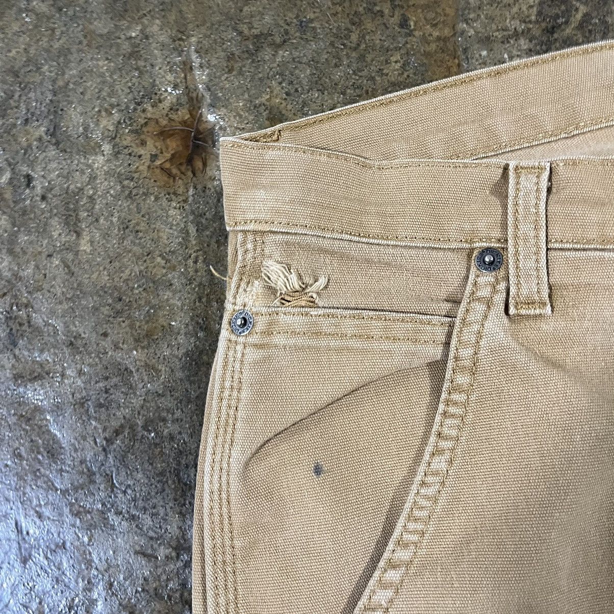 Dickies × Vintage Crazy Dickies Flex Carpenter Pants Carhartt Style Workwear Size US 33 - 8 Thumbnail