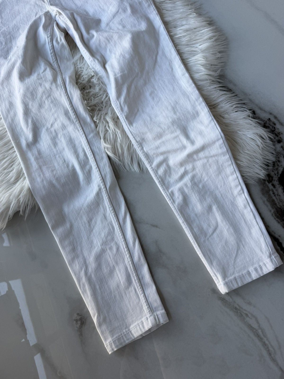 Burberry Burberry Brit White Slim Jeans / Archive Y2K Style / Size 32 Size US 32 / EU 48 - 2 Thumbnail
