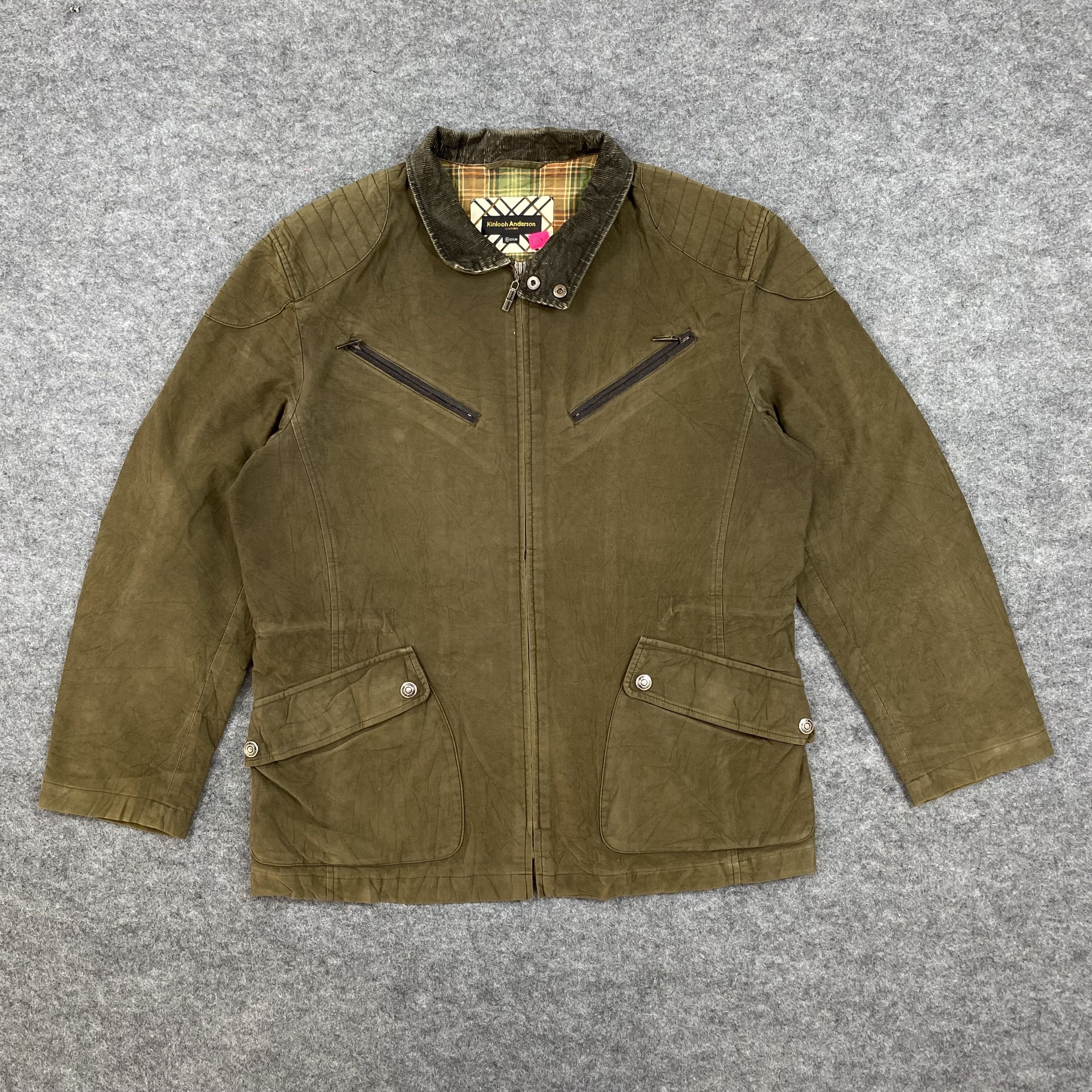 Vintage VTG Kinloch Anderson Scotland Field Jacket-J654 Size US M / EU 48-50 / 2 - 1 Thumbnail