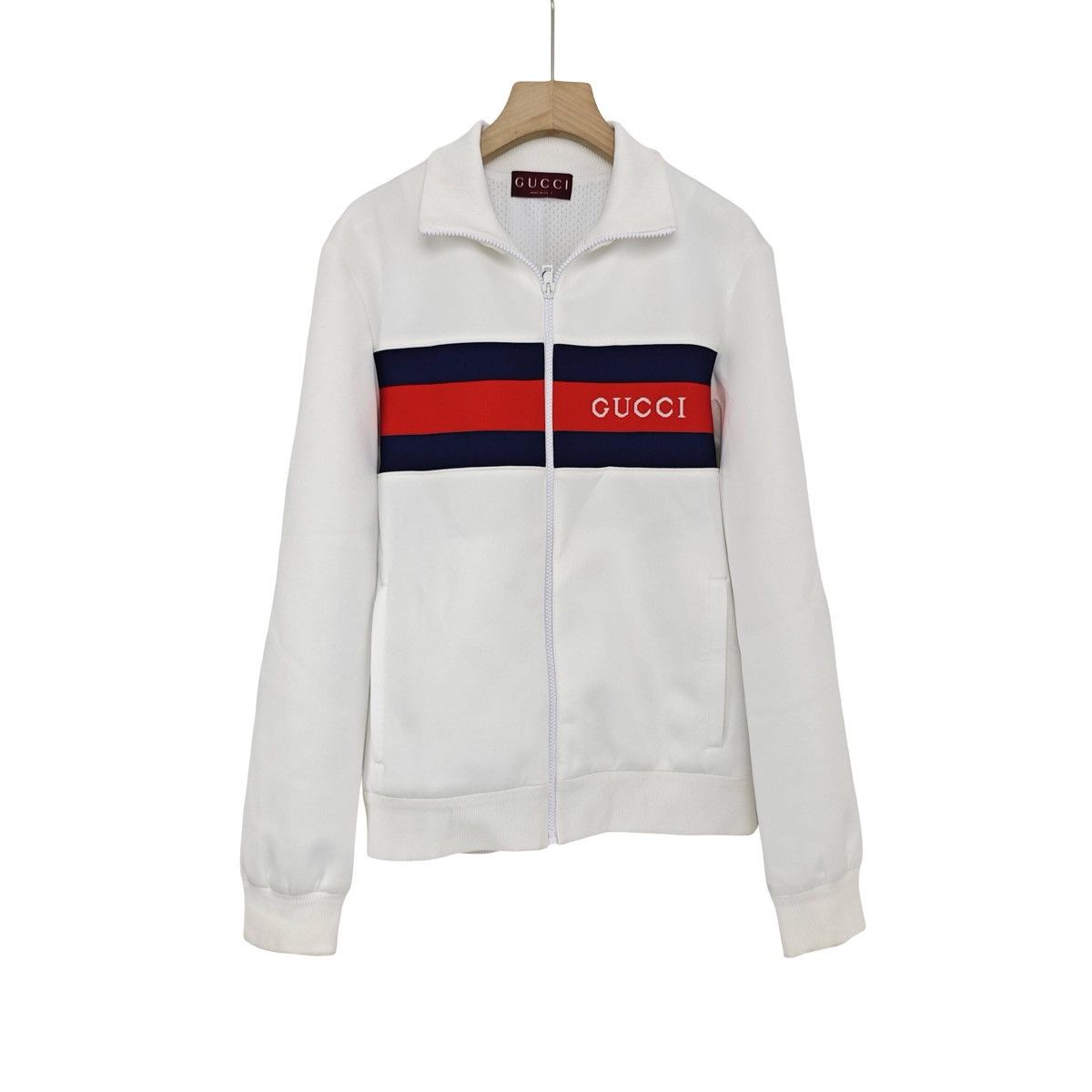 Gucci Gucci Technical Jersey Zip-Up Jacket Size US S / EU 44-46 / 1 - 1 Thumbnail