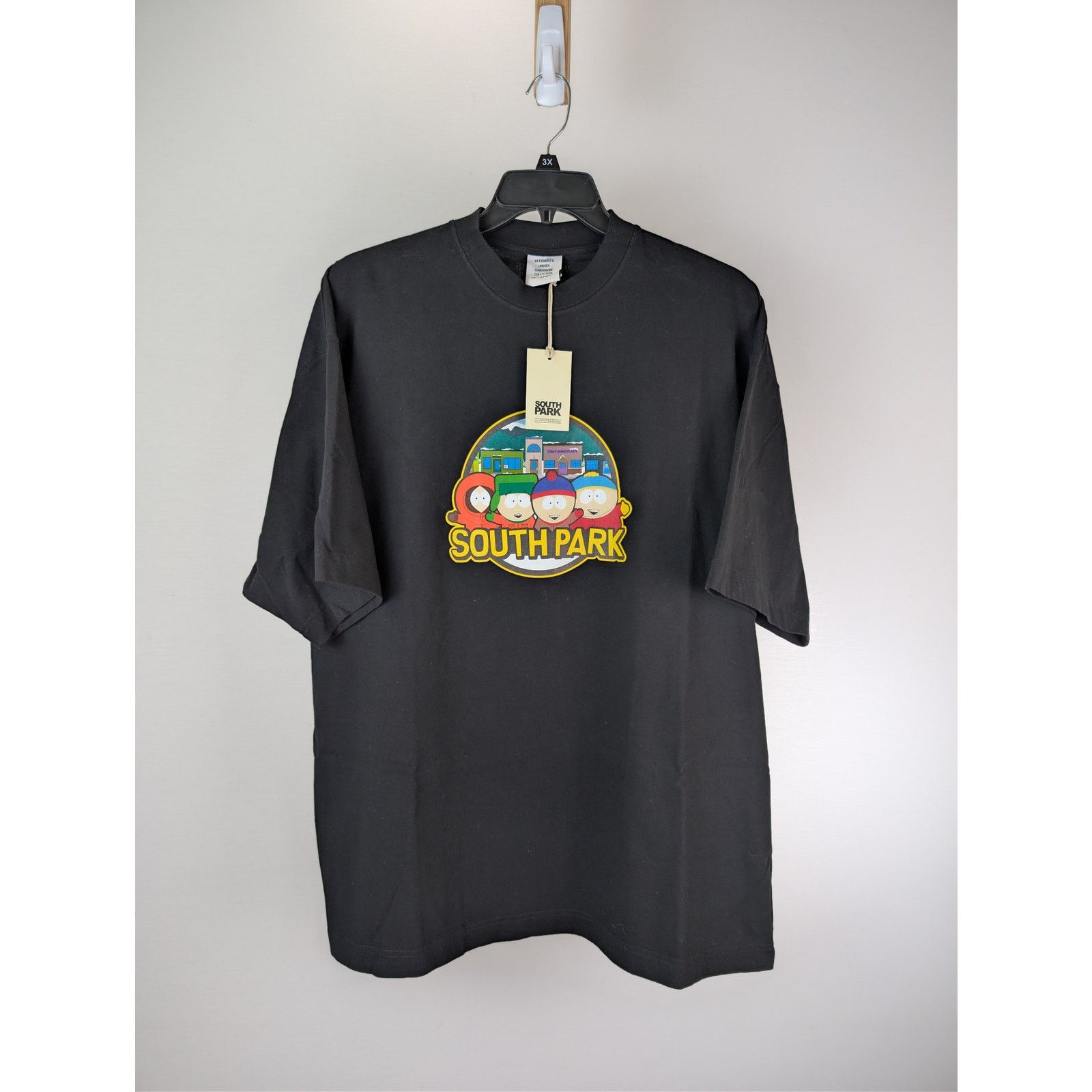 Vetements o1rshd1 South Park oversized T-shirt in Black Size US S / EU 44-46 / 1 - 1 Thumbnail