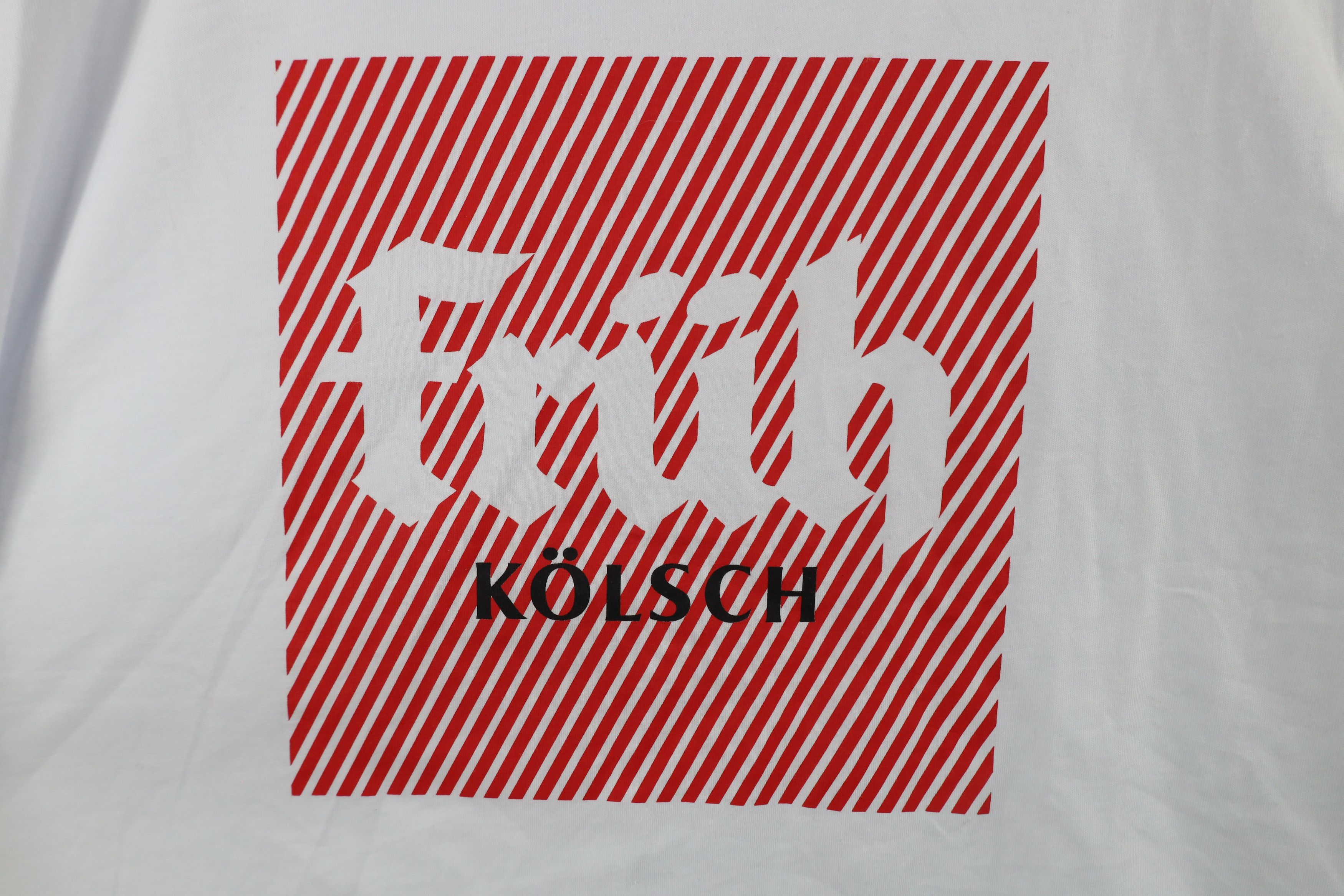 Vintage Vintage Fruh Kolsch Beer Short Sleeve T-Shirt White Cotton Size US XL / EU 56 / 4 - 4 Thumbnail
