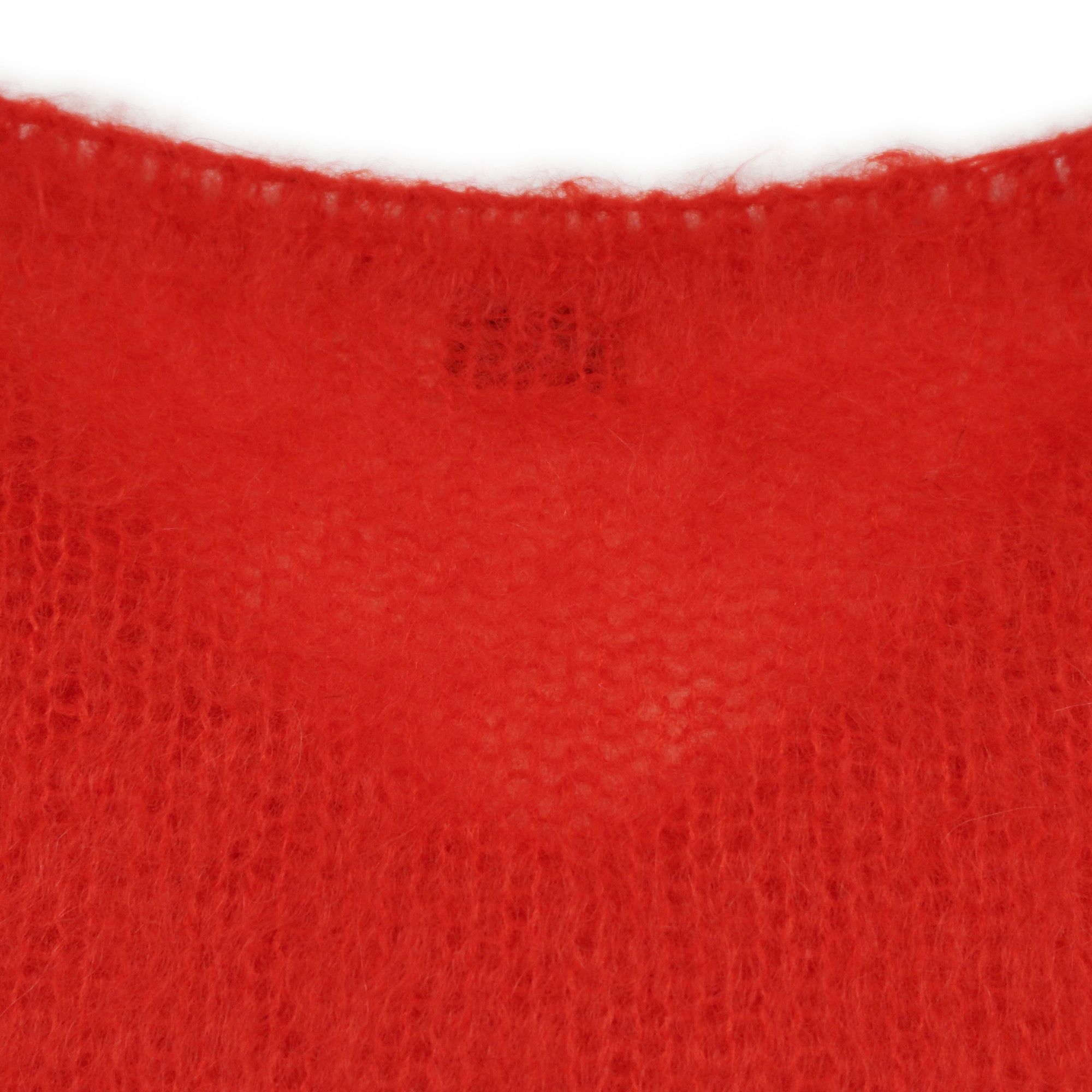 Saint Laurent Paris Saint Laurent Paris Red Mohair Sweater Size US S / EU 44-46 / 1 - 3 Thumbnail