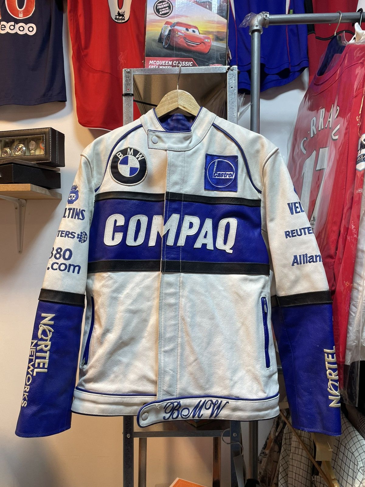 Other Rare Vintage BMW Compaq Leather Racing Jacket Size US S / EU 44-46 / 1 - 1 Thumbnail