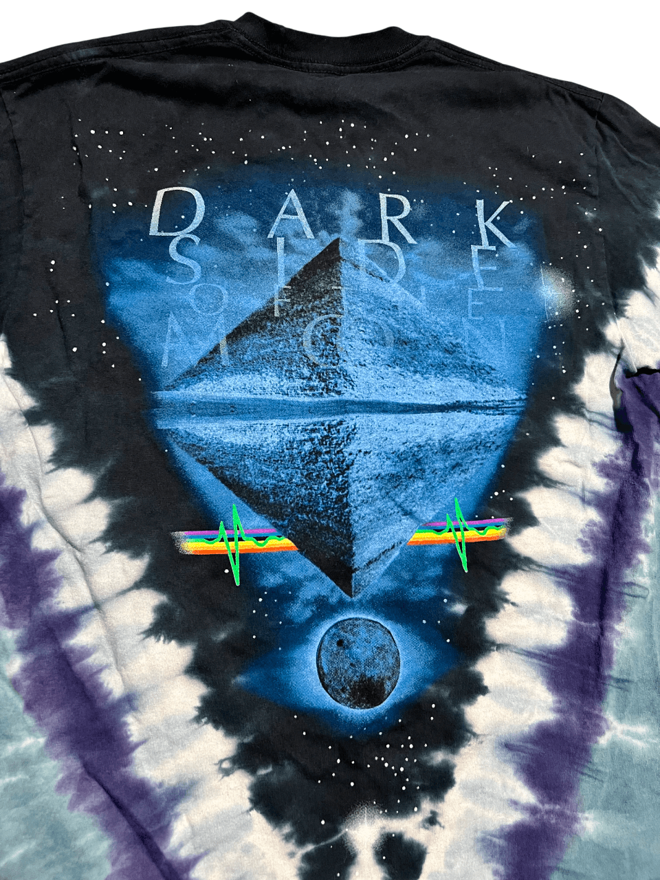 Pink Floyd Pink Floyd Dark Side of The Moon Liquid Blue Vintage T-Shirt Size US M / EU 48-50 / 2 - 3 Thumbnail