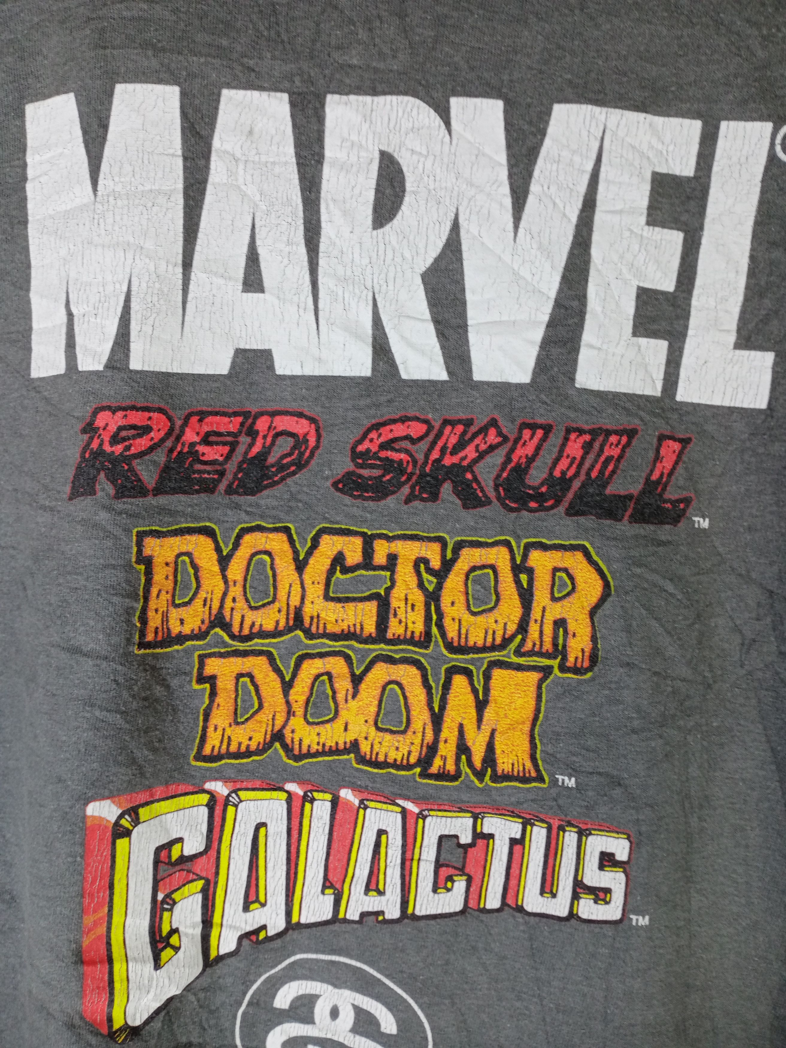 Marvel Comics × Stussy Rare Stussy X Marvel Tshirt Size US L / EU 52-54 / 3 - 6 Thumbnail