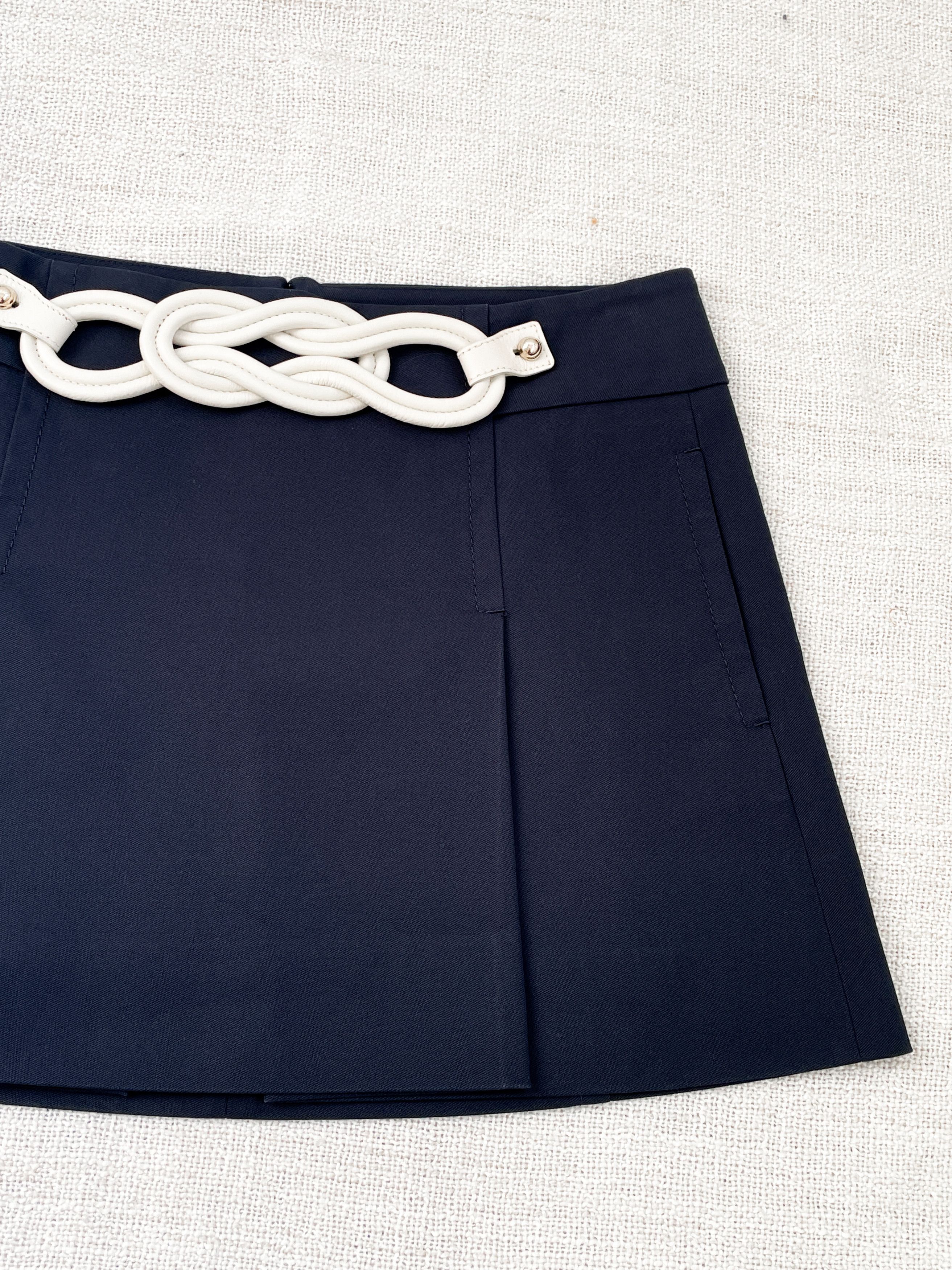Gucci navy skirt Size 28" / US 6 / IT 42 - 2 Thumbnail