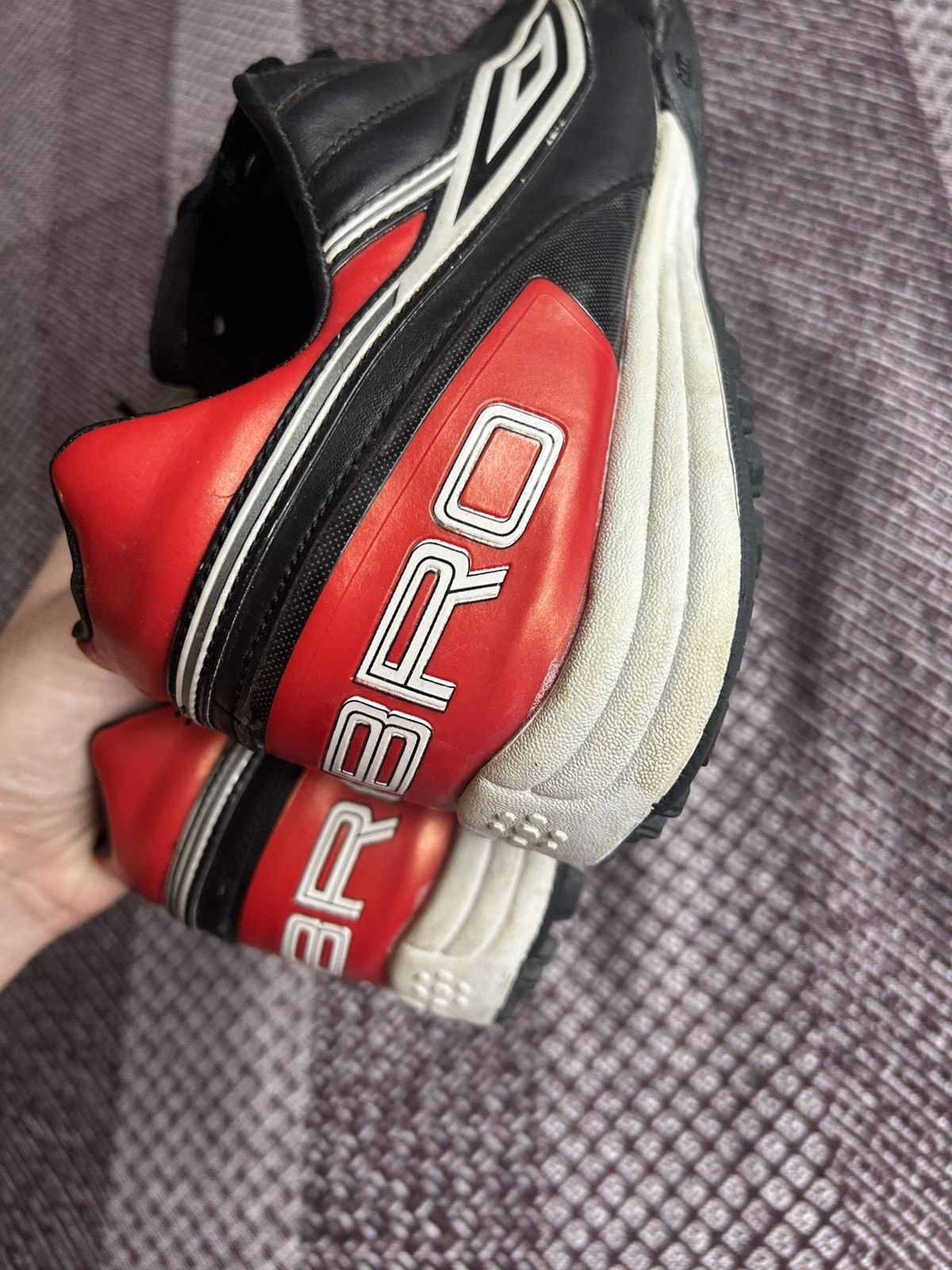 Umbro Vintage Umbro Leather Football Casual Shoes Rare Streetwear Size US 10.5 / EU 43-44 - 5 Thumbnail