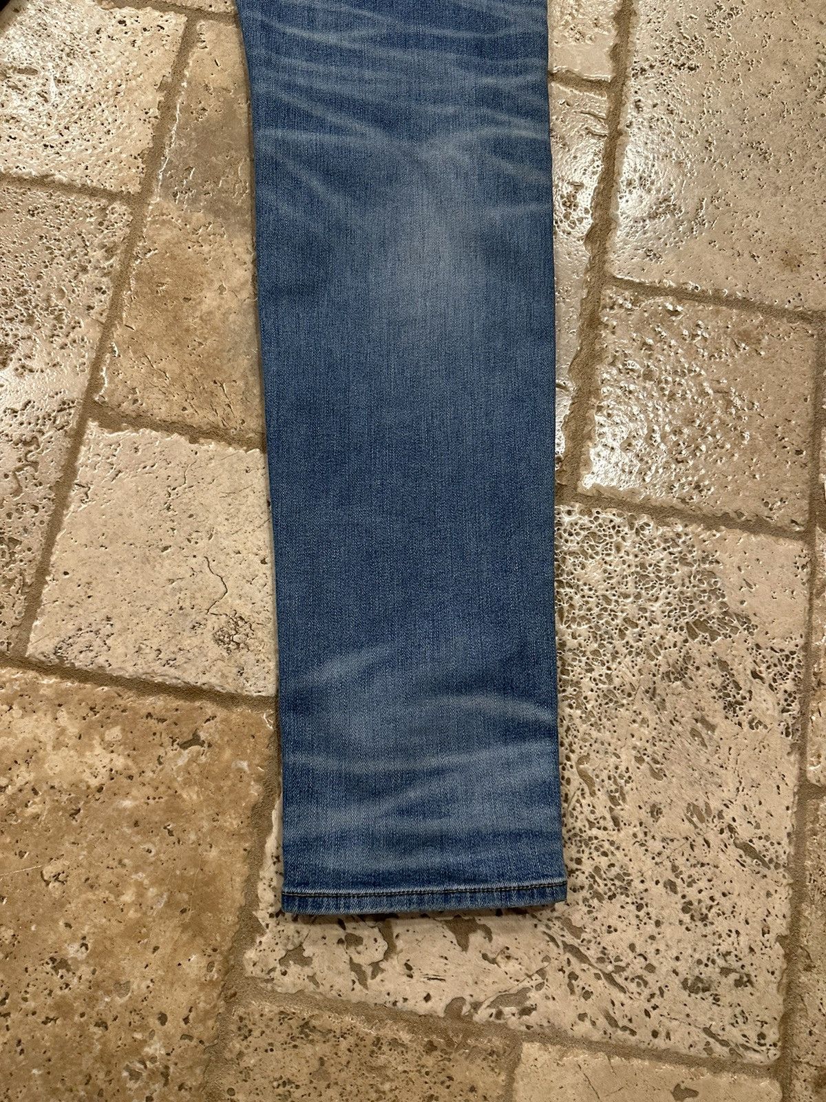Amiri Amiri Stone Wash Blue Stack Denim Jeans Size US 38 / EU 54 - 9 Thumbnail