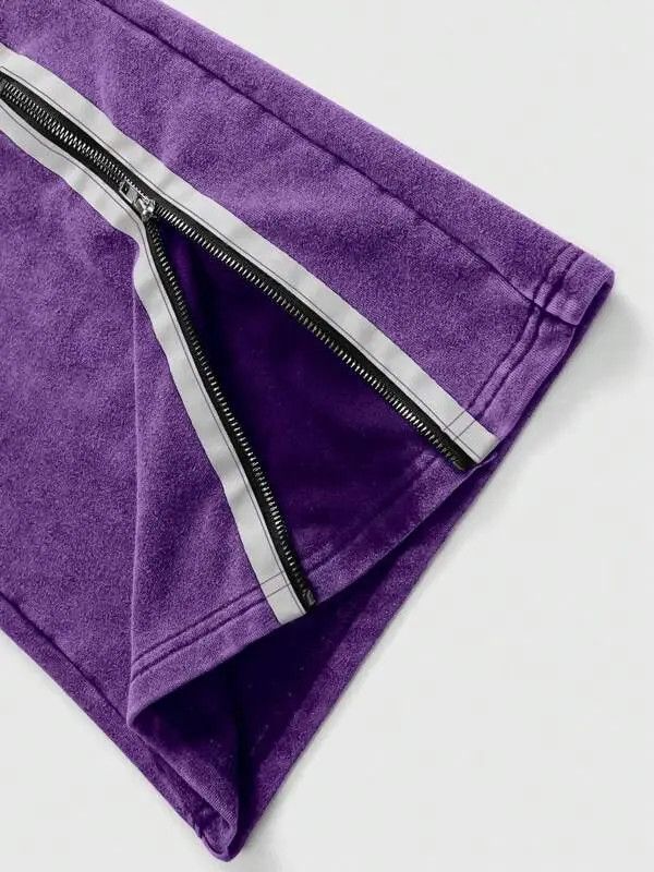 Designer Yukiko x Kin Washed pants/sweatpants zipper Size US 36 / EU 52 - 5 Thumbnail