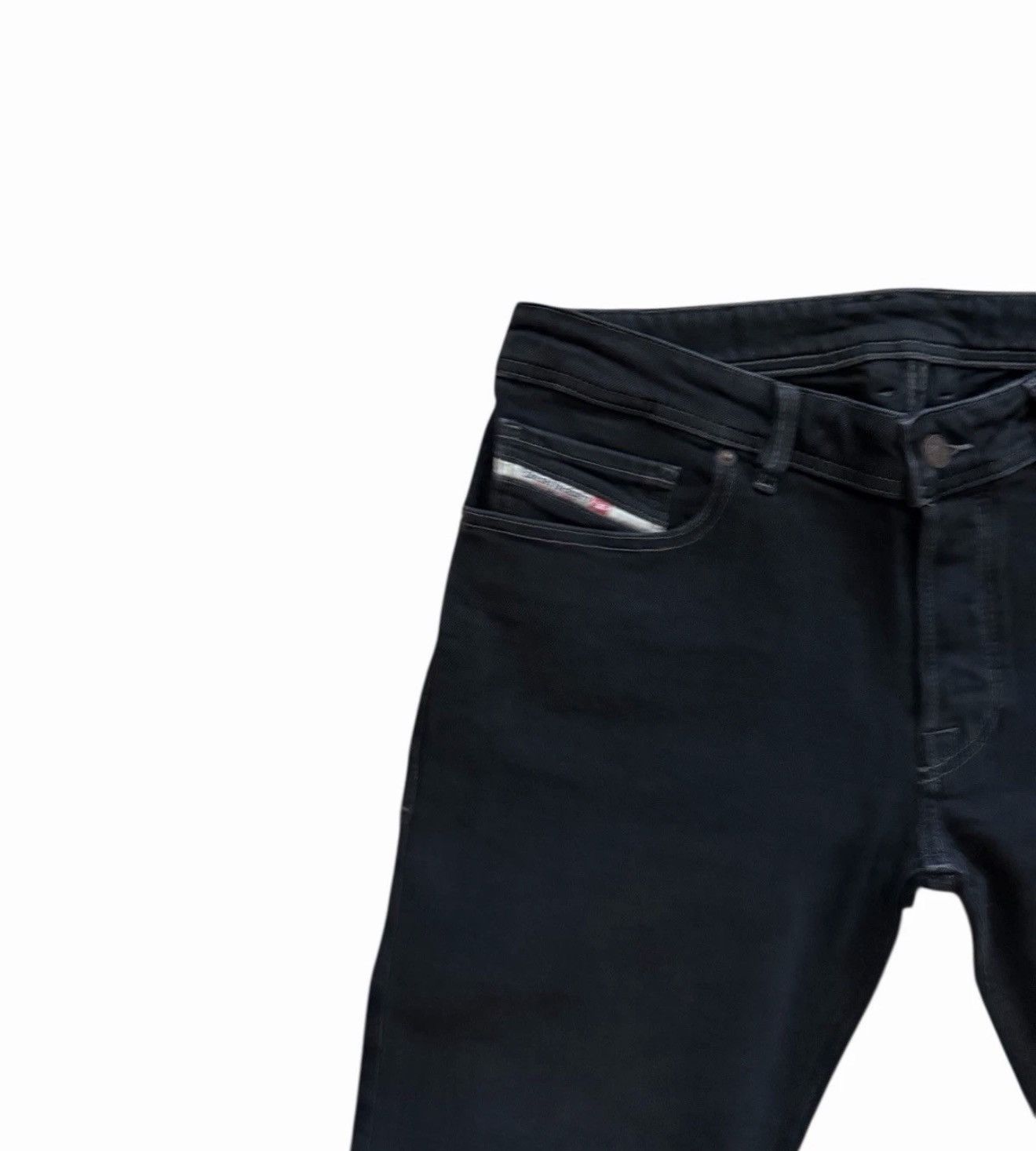 Diesel Diesel Mens Zatiny Bootcut Jeans RE064 Black Size 34/32 Size US 34 / EU 50 - 3 Thumbnail