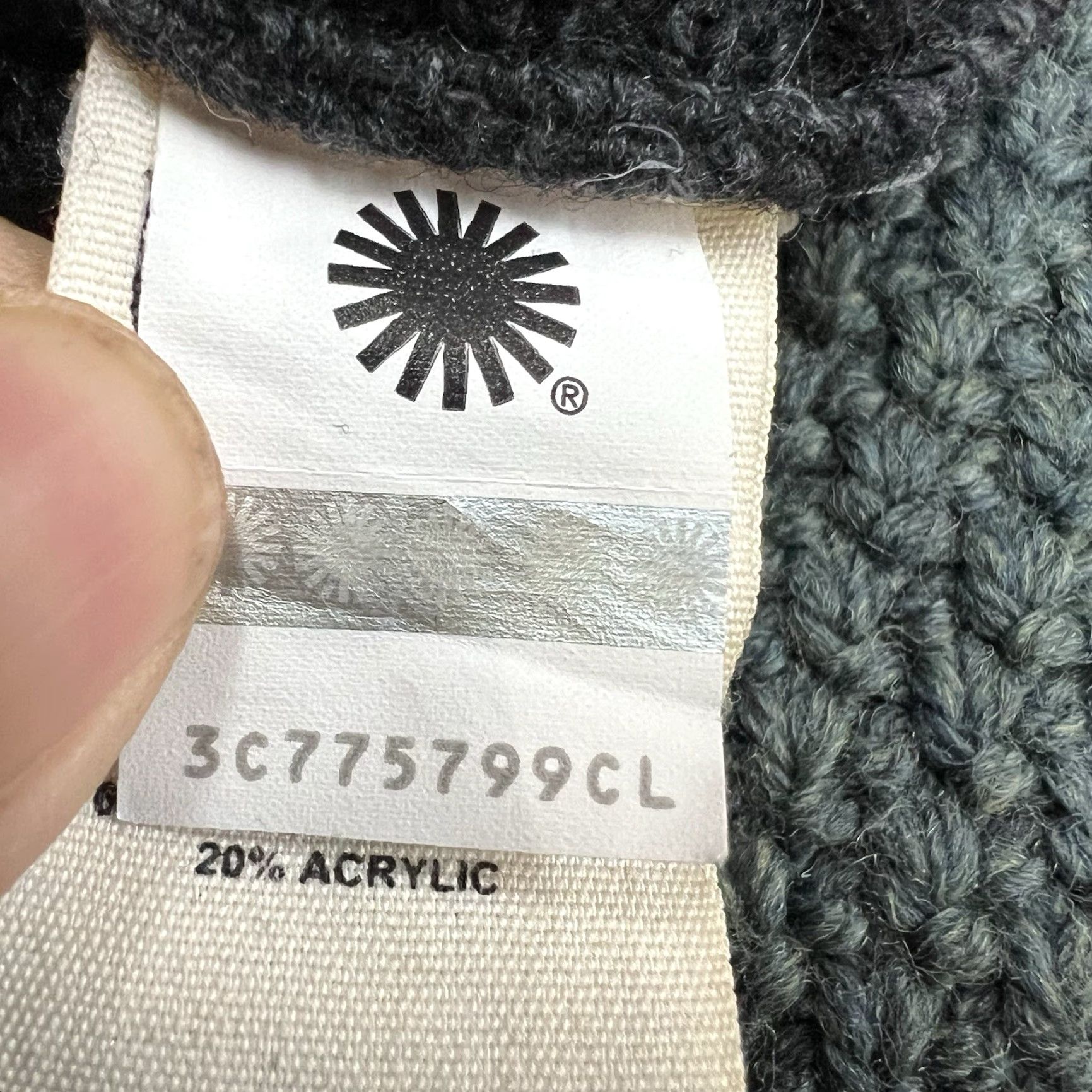 Ugg UGG Turyle-Neck Poncho Pullover Wool Blend Sweater Women’s Size L Grey Size L / US 10 / IT 46 - 7 Thumbnail