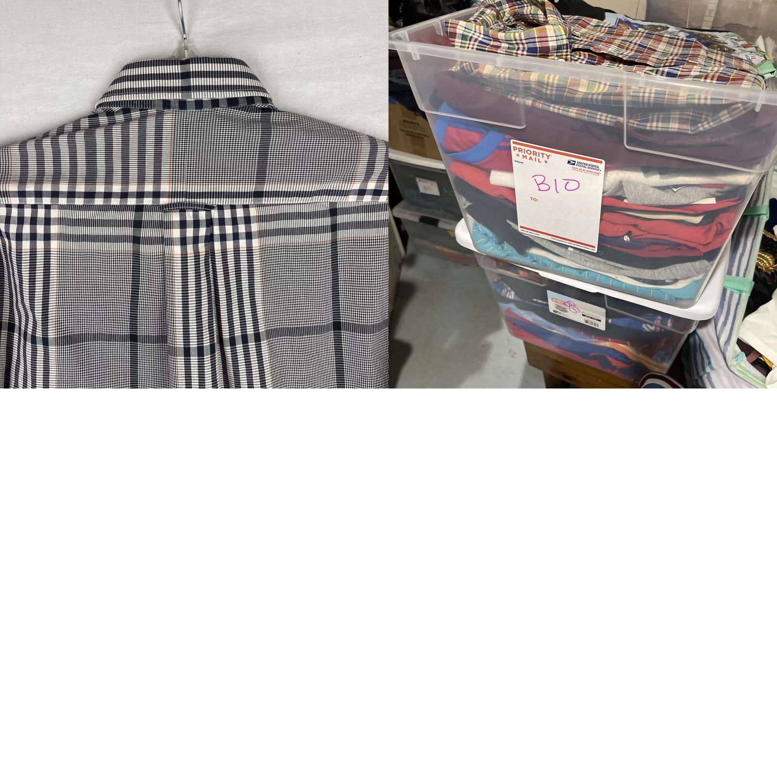 Vintage Gitman Bros Vintage Shirt Mens Small Gray Long Sleeve Check Pattern Made In USA Size US S / EU 44-46 / 1 - 9 Thumbnail