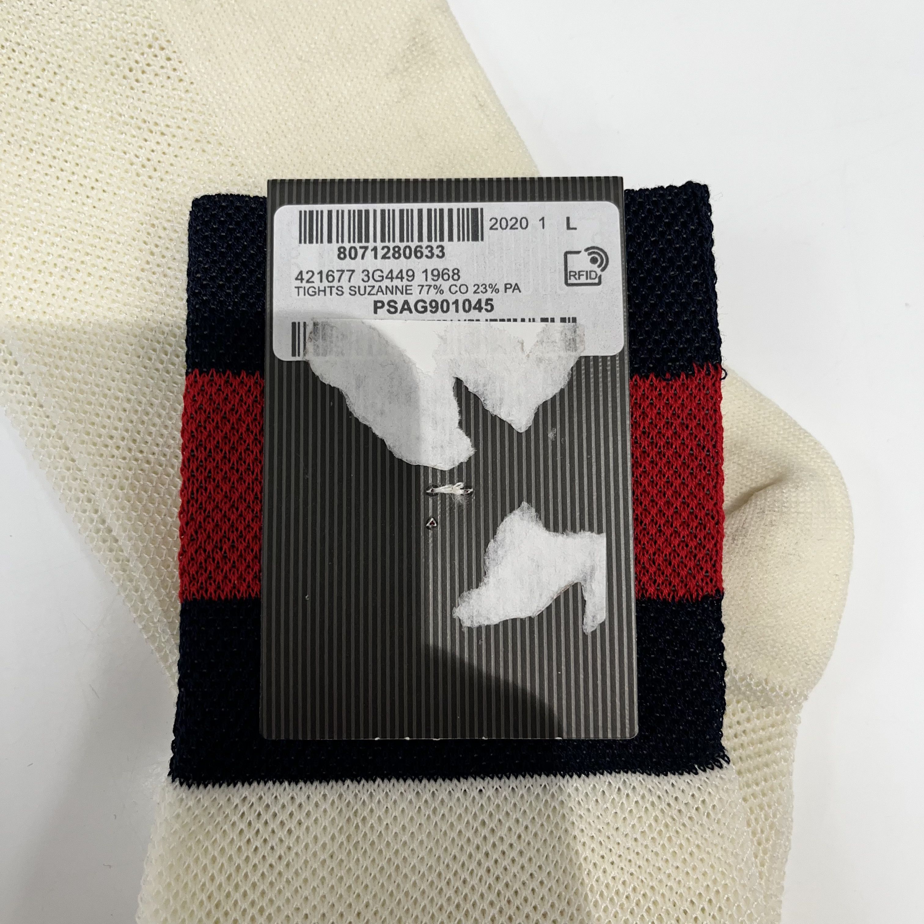 Gucci Gucci Web Detail Socks Size ONE SIZE - 9 Thumbnail