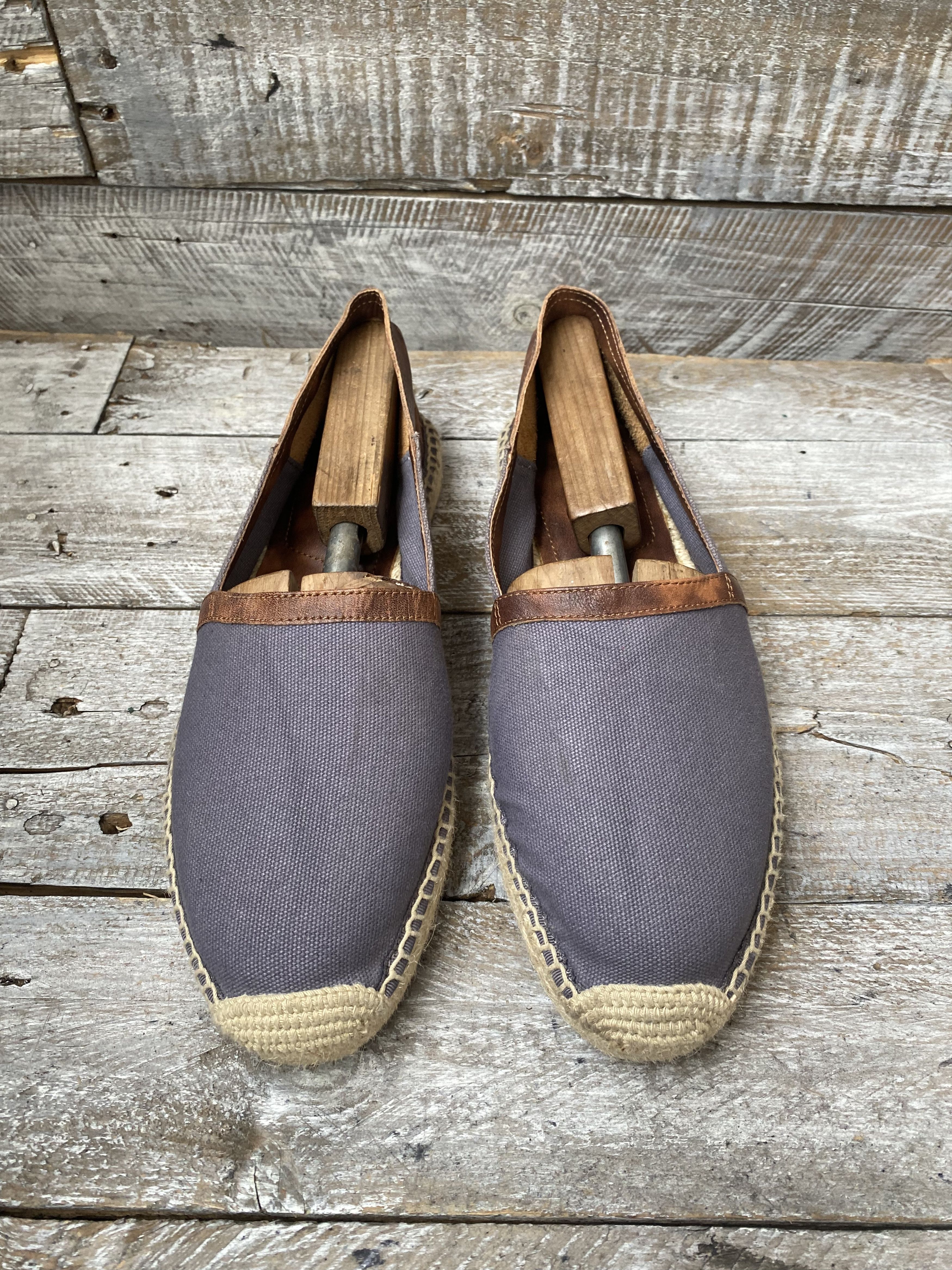 Berluti × Designer Berluti espadrille scritto signature slip on shoes sz 8 Size US 9 / EU 42 - 2 Thumbnail