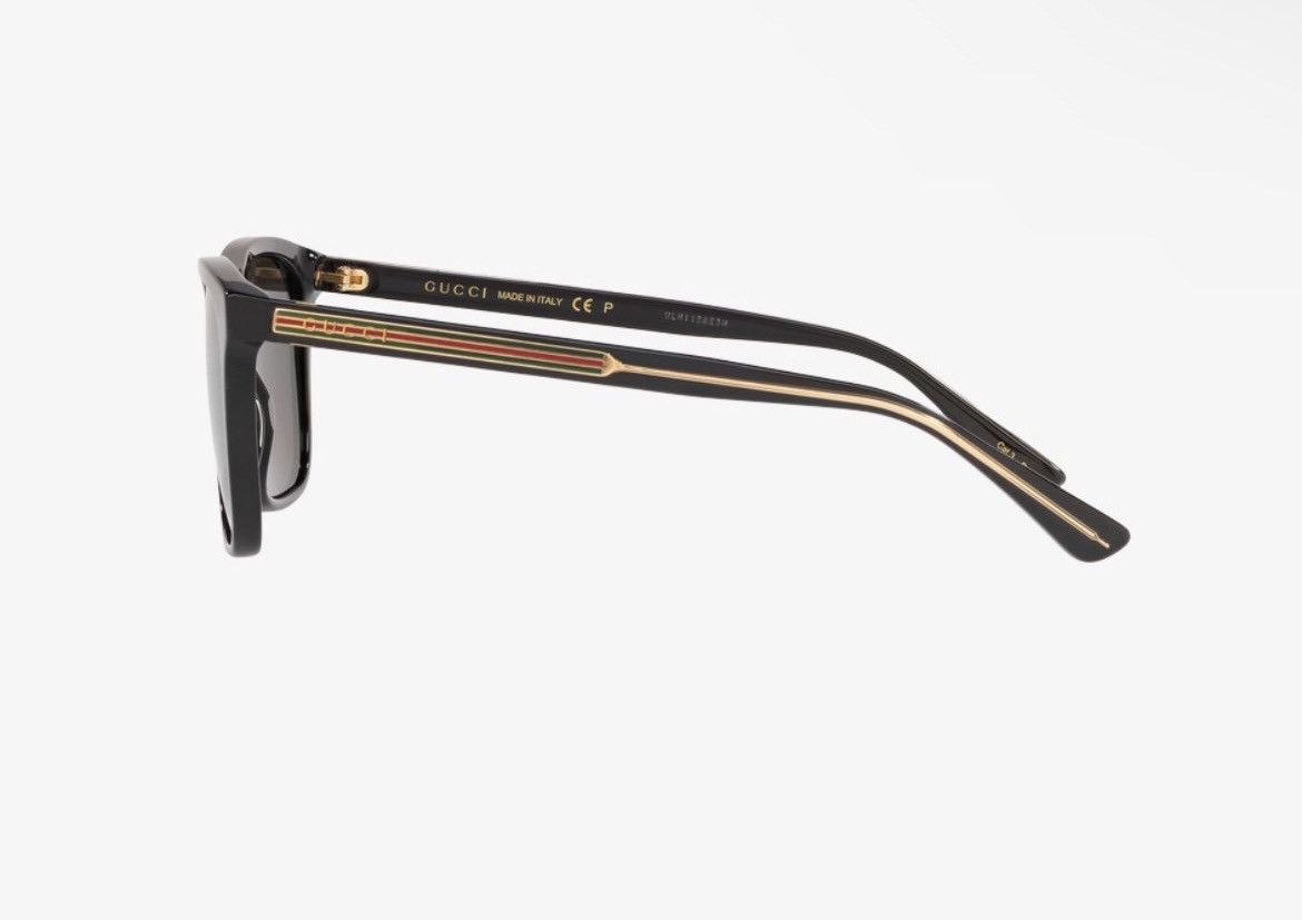 GUCCI GG0381SN BLACK POLARIZED SUNGLASSES BRAND NEW W/CASE