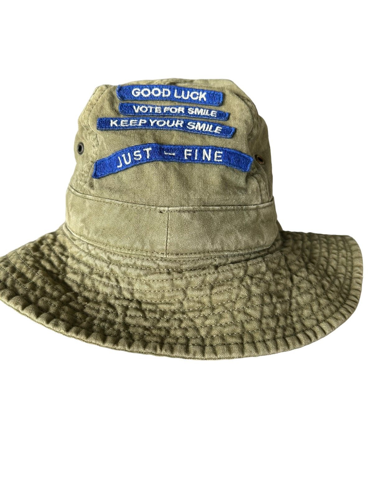 Japanese Brand × Kapital × Vintage DENIM DUNGAREE VINTAGE BUCKET HATS MADE IN JAPAN🎌 Size ONE SIZE - 4 Thumbnail