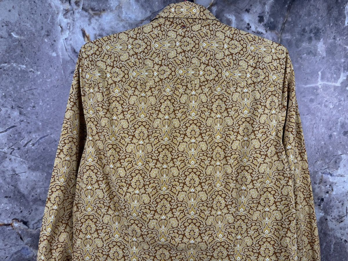 Pretty Green Pretty Green Paisley Half Zip Shirt Festival Mod Casual Size US S / EU 44-46 / 1 - 15 Thumbnail
