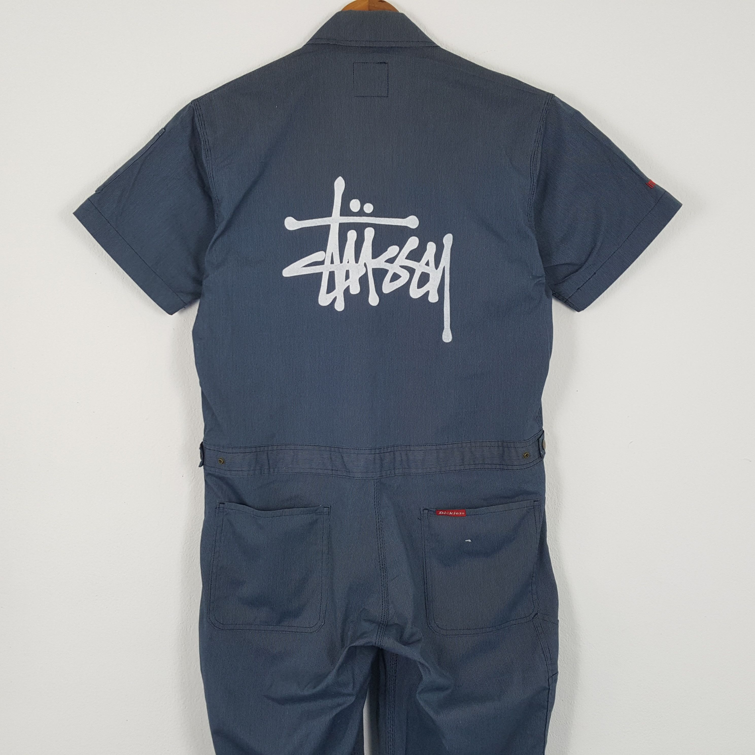 Dickies × Stussy × Vintage Vintage DICKIES x STUSSY Streetwear Skate Custom Coverall Size US M / EU 48-50 / 2 - 2 Thumbnail