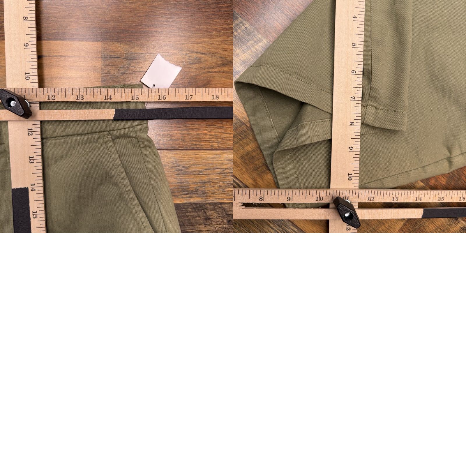 Gap Gap Mens 29 Green Mid Rise Stretch Gapflex 8 Inch Short Chino Casual Summer 98% Cotton 2% Spandex Regular Front Pocket Mens Men Size US 29 - 8 Thumbnail