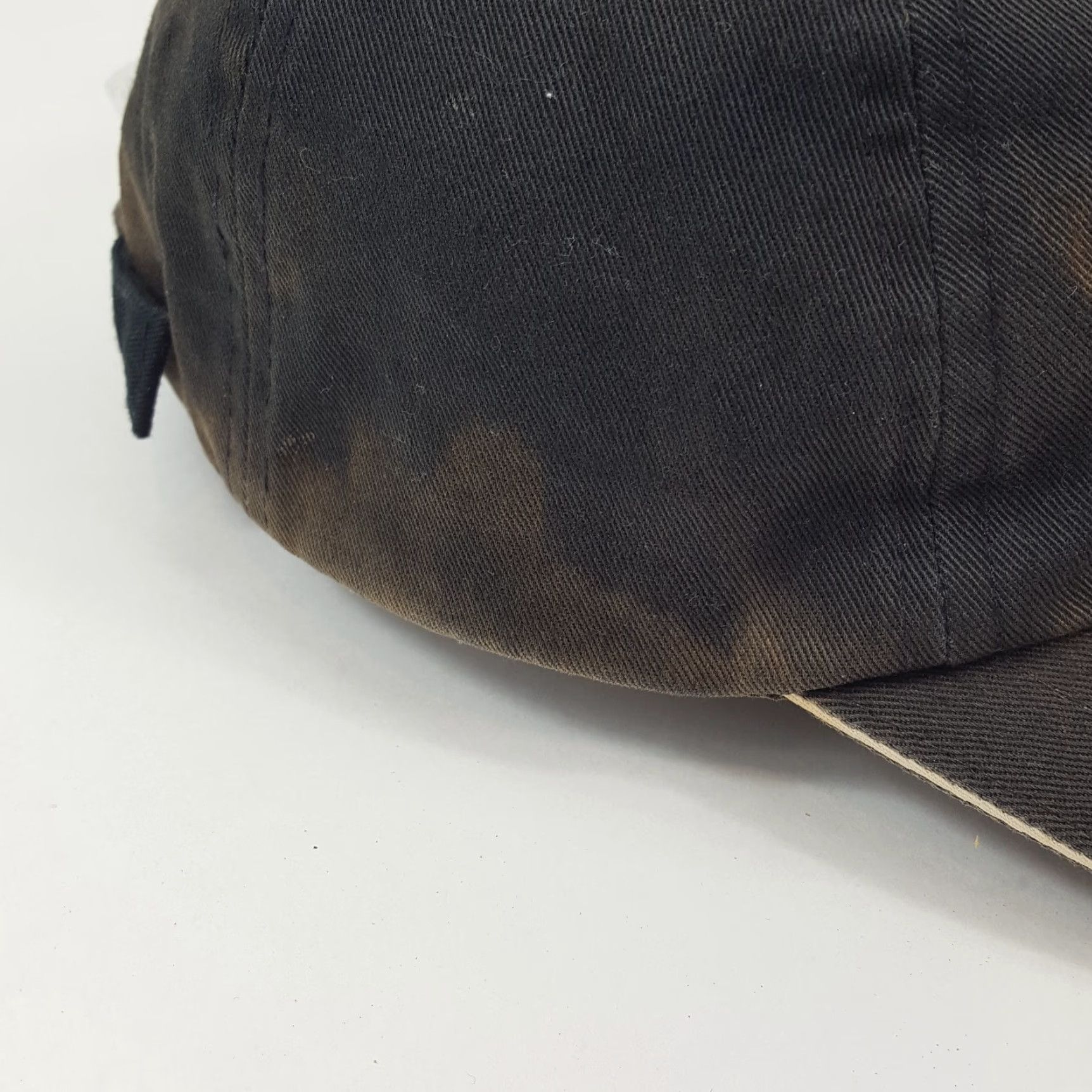 Ariat VINTAGE Ariat Baseball Cap Sun Faded Workwear Snapback Adjustable Black One Size Men Hat 90s Grunge USA 00s Workwear Baseball Mens Size ONE SIZE - 6 Thumbnail