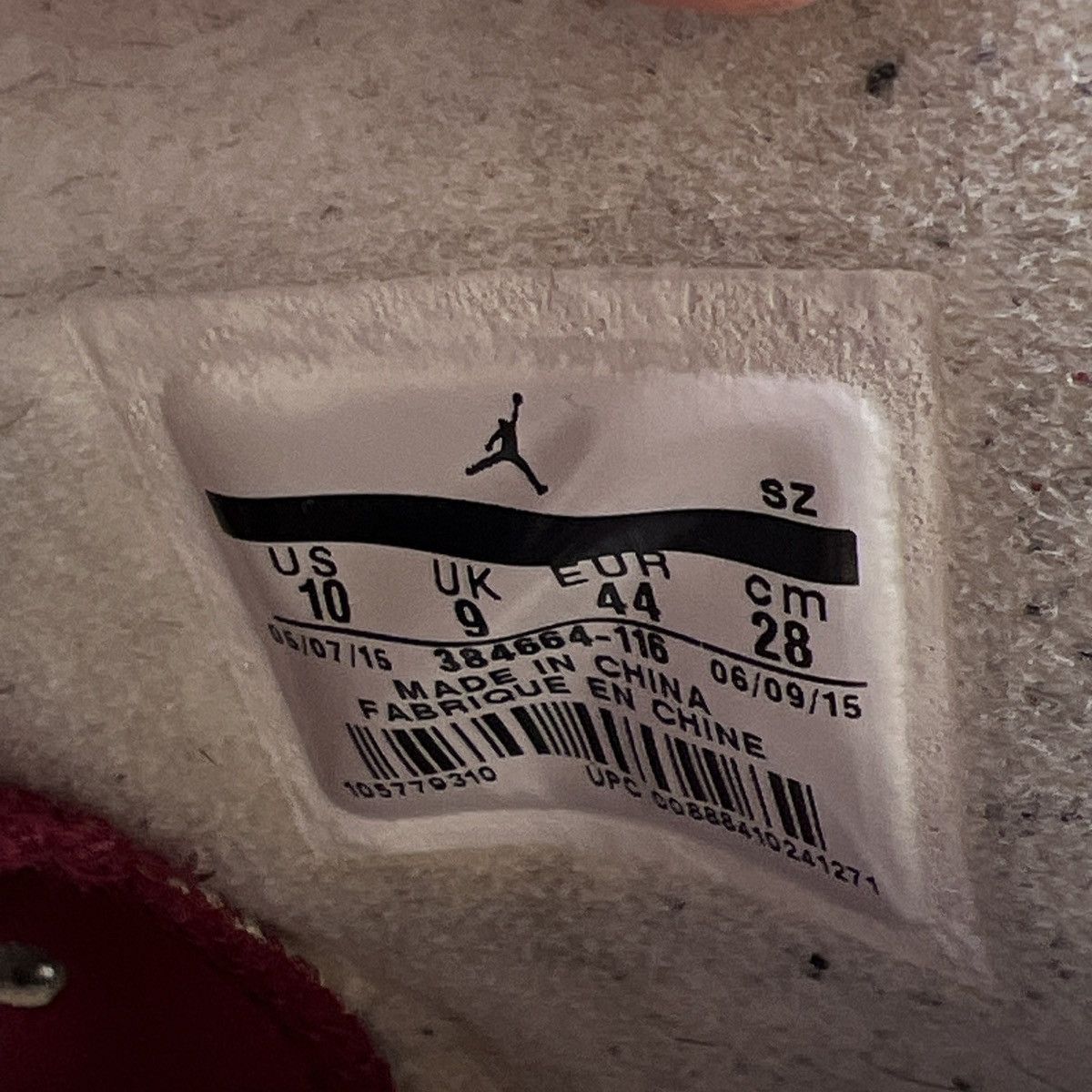 Jordan Brand Air Jordan 6 Maroon Size US 10 / EU 43 - 9 Thumbnail