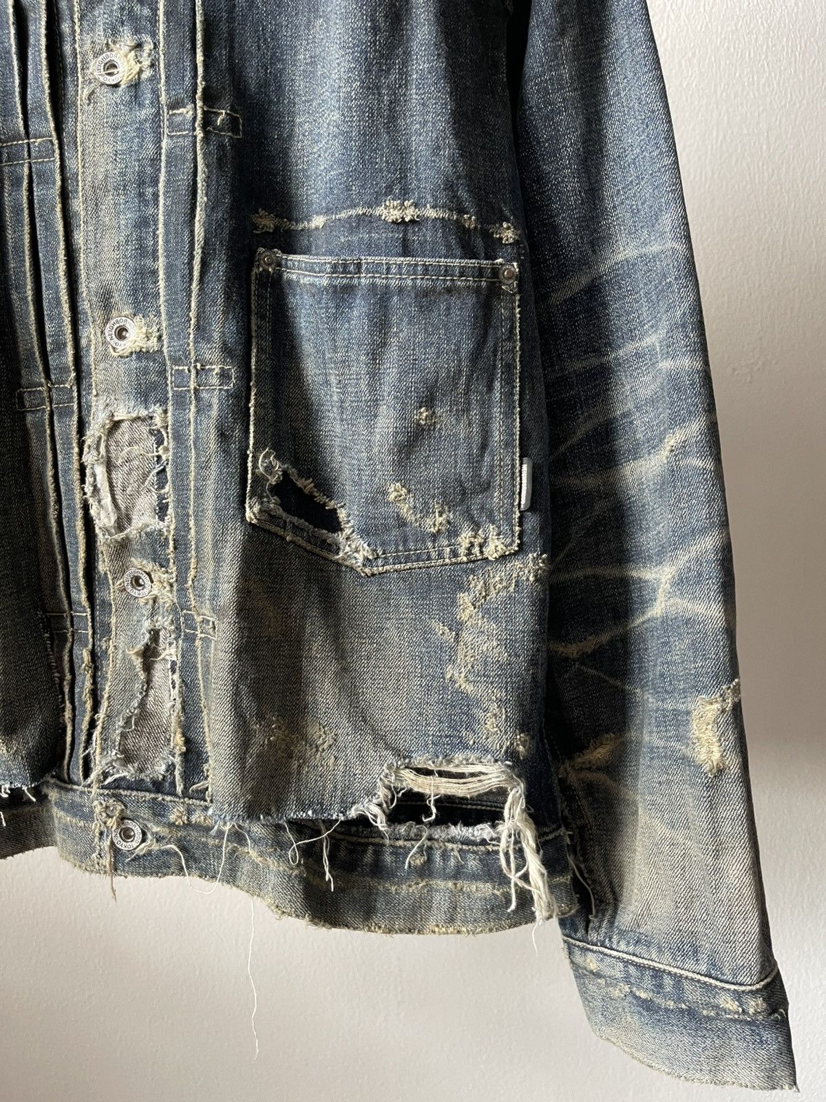 Neighborhood Sample Neighborhood Savage Type-1 Denim Jacket C1 Size US XL / EU 56 / 4 - 6 Thumbnail