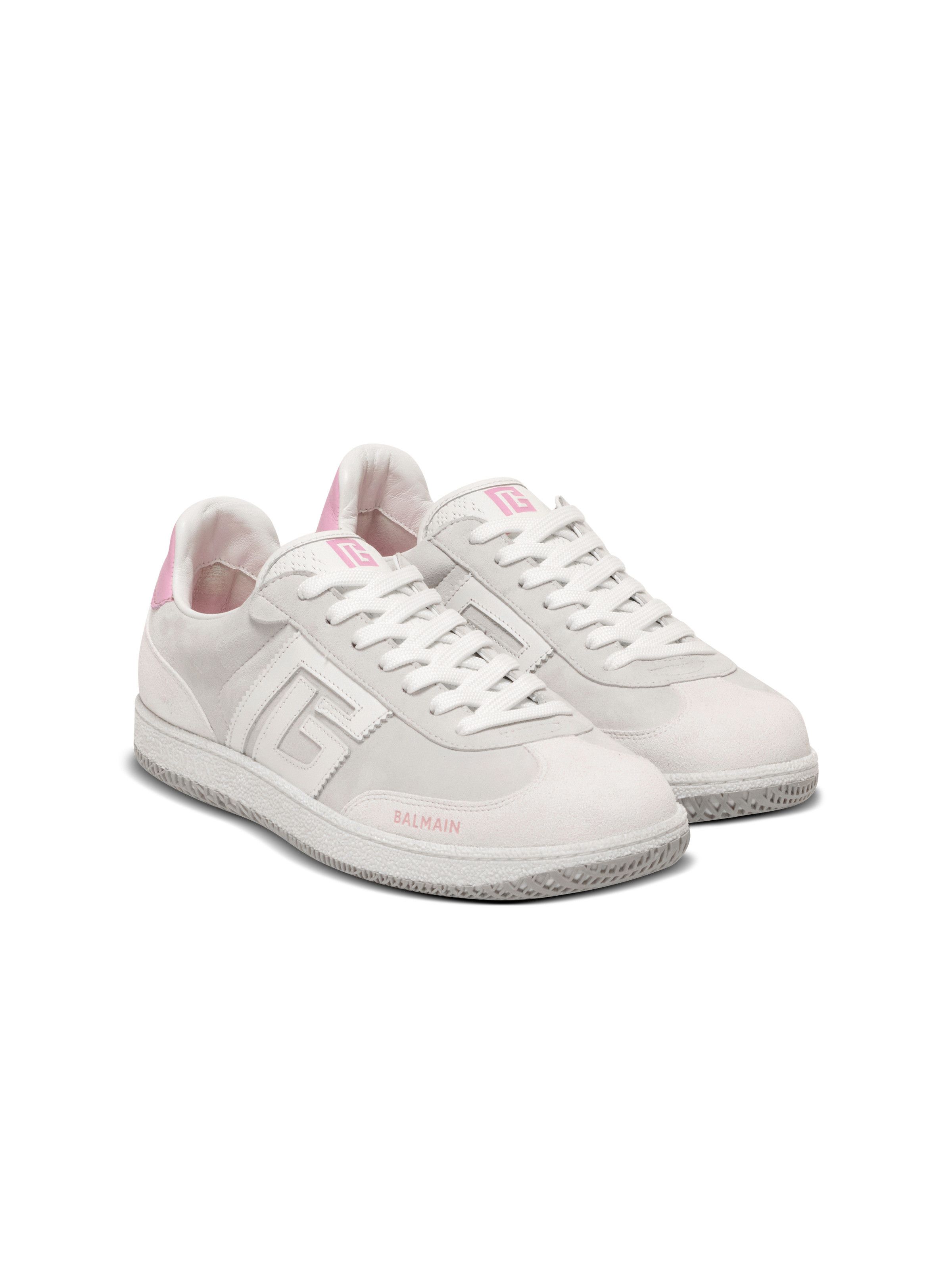Balmain o1s1wg110925 Swan Panelled Sneakers in White Size US 5 / IT 35 - 4 Thumbnail