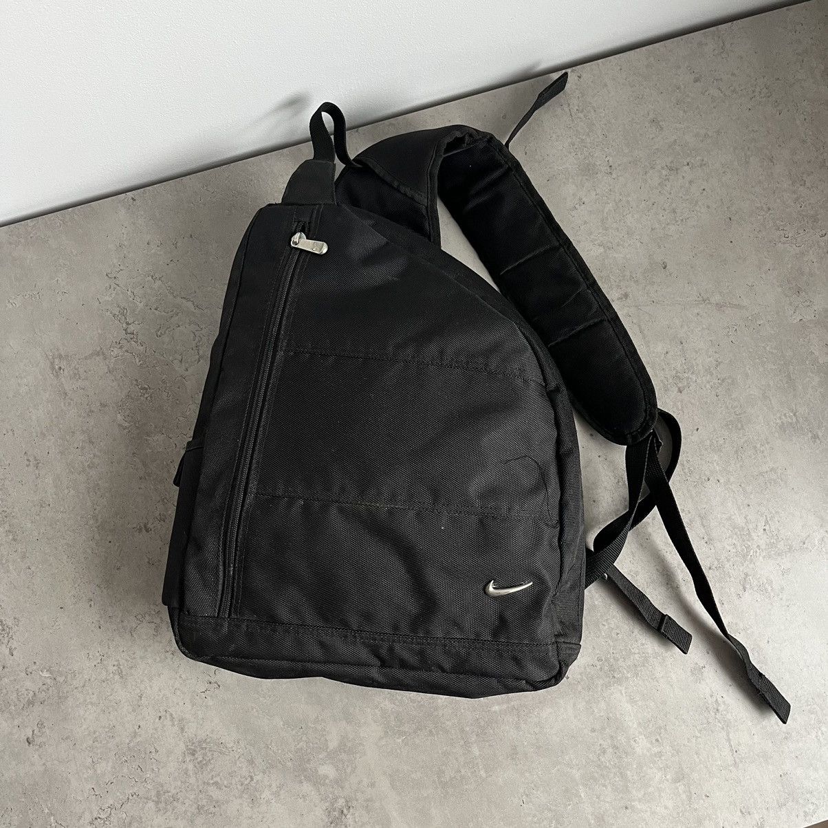 Nike Nike Vintage Sling Bag Crossbody Multi Pocket Gorp Y2K Black
