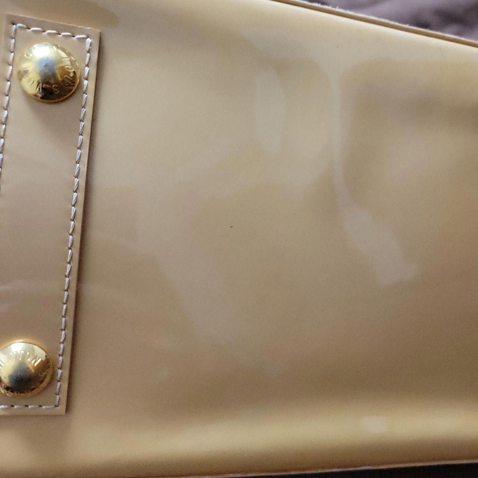 Louis Vuitton Louis Vuitton - Vernis Alma PM Bag Yellow Size ONE SIZE - 9 Thumbnail
