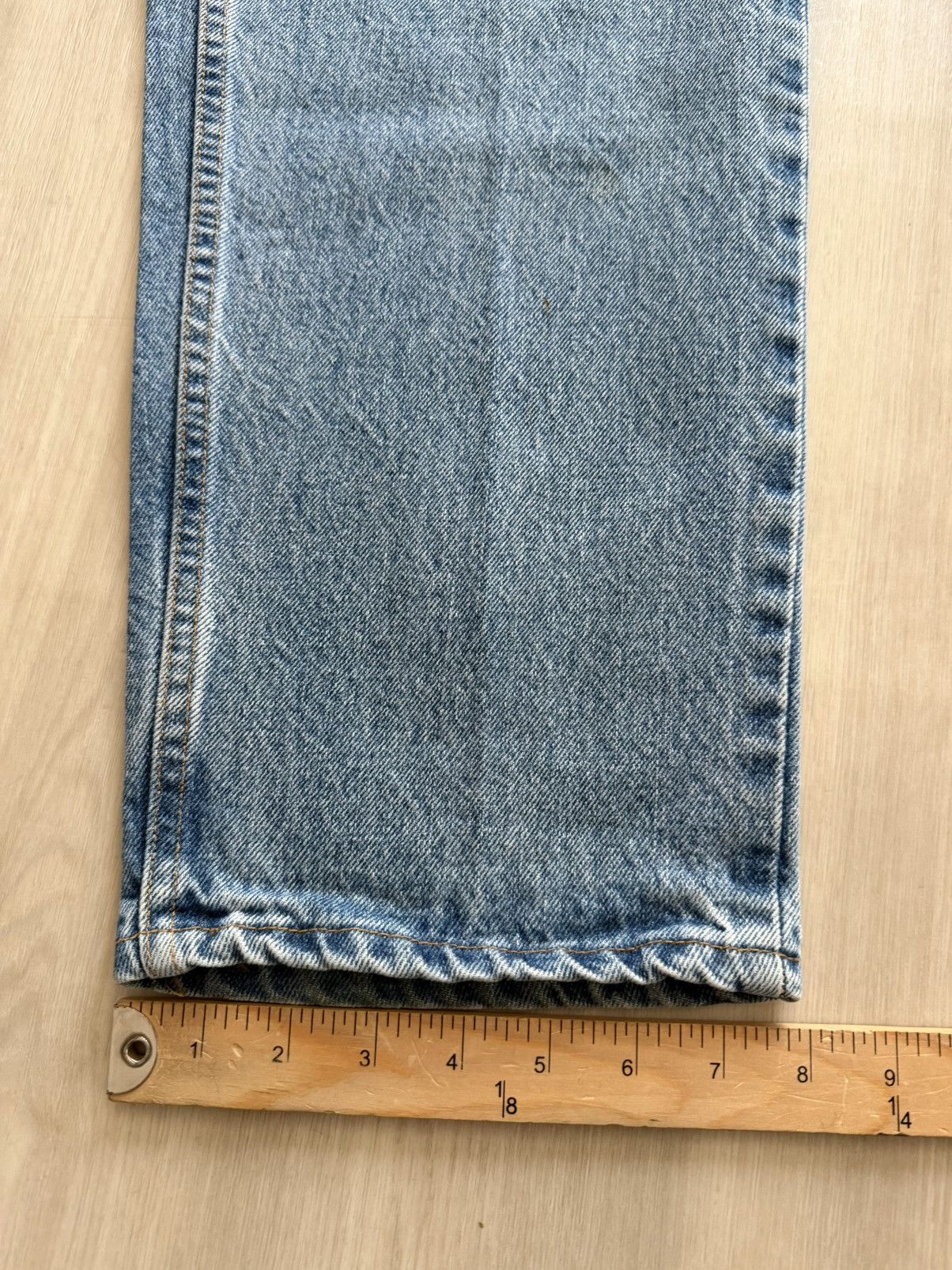 Levi's Vintage 90s Levis 550 Made In USA 40x34 *40x33 Size US 40 / EU 56 - 5 Thumbnail
