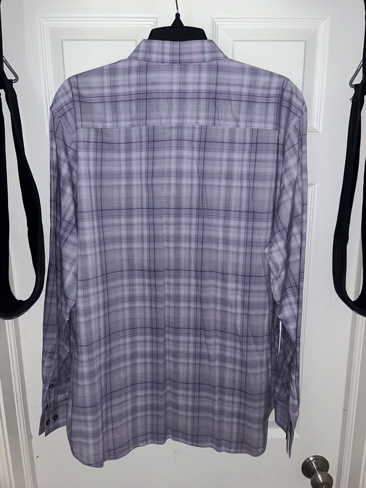 Calvin Klein Calvin Klein Double Breast Pocket Button Down Size US XL / EU 56 / 4 - 2 Thumbnail