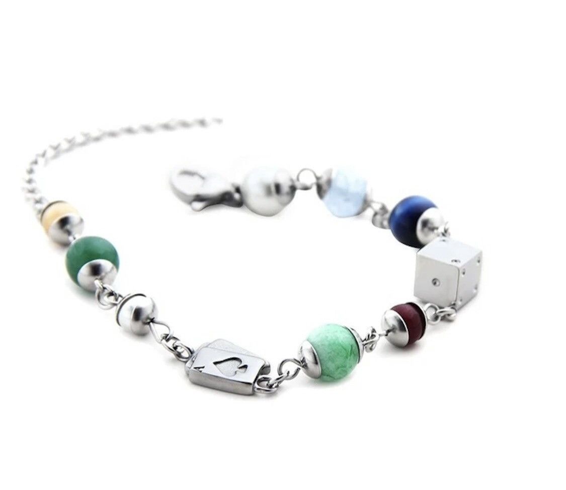 Jewelry Beads Dice Bracelet Size ONE SIZE - 2 Thumbnail