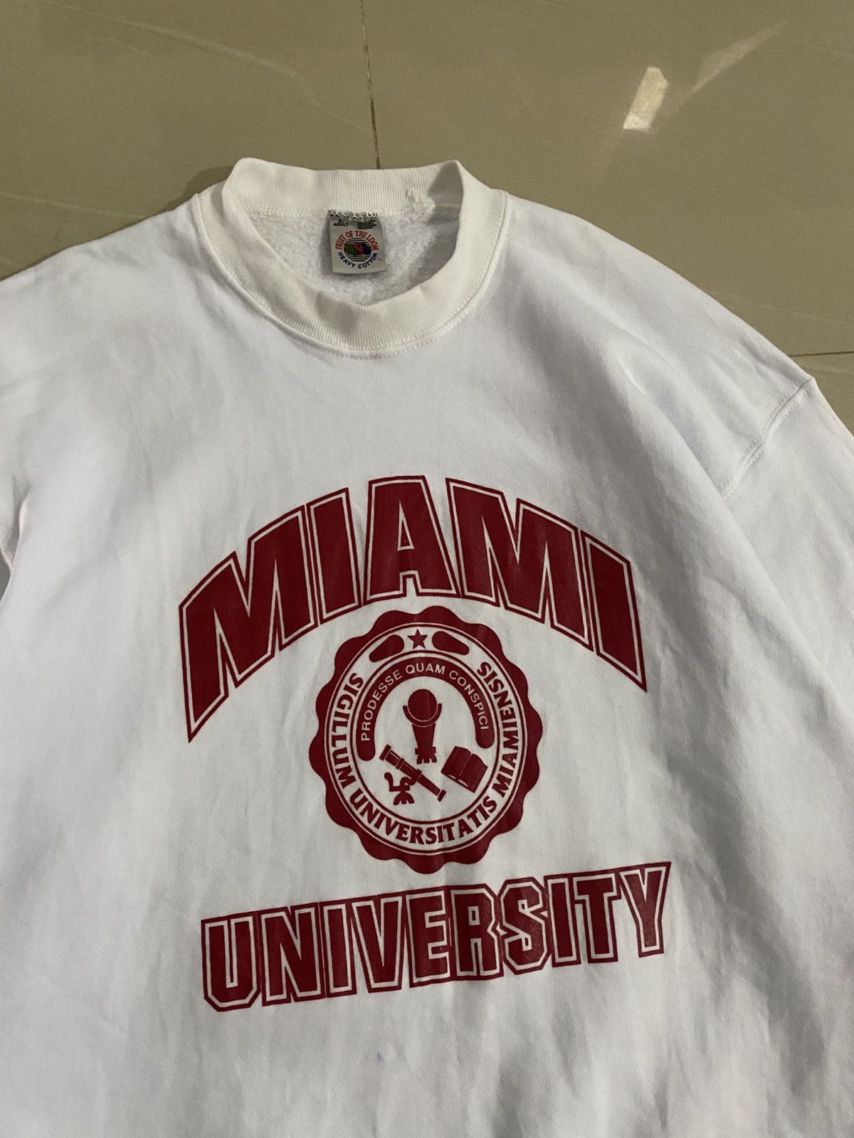 Vintage Rare 90s Miami University Sweatshirt Size US L / EU 52-54 / 3 - 2 Thumbnail