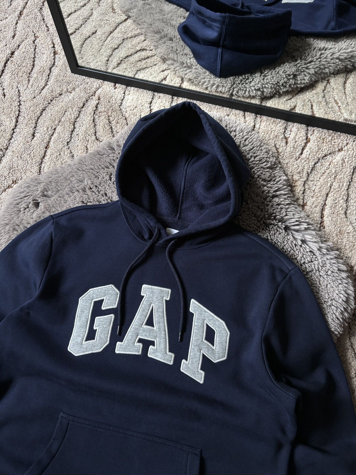 Gap Gap Spell Out blue Streetwear hoodie Size US M / EU 48-50 / 2 - 4 Thumbnail