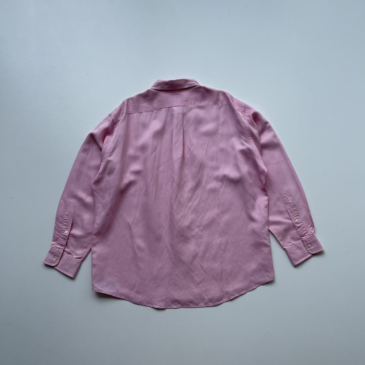 Polo Ralph Lauren Polo by Ralph Lauren Ellington Silk/Linen Button Ups Shirt Size US L / EU 52-54 / 3 - 3 Thumbnail