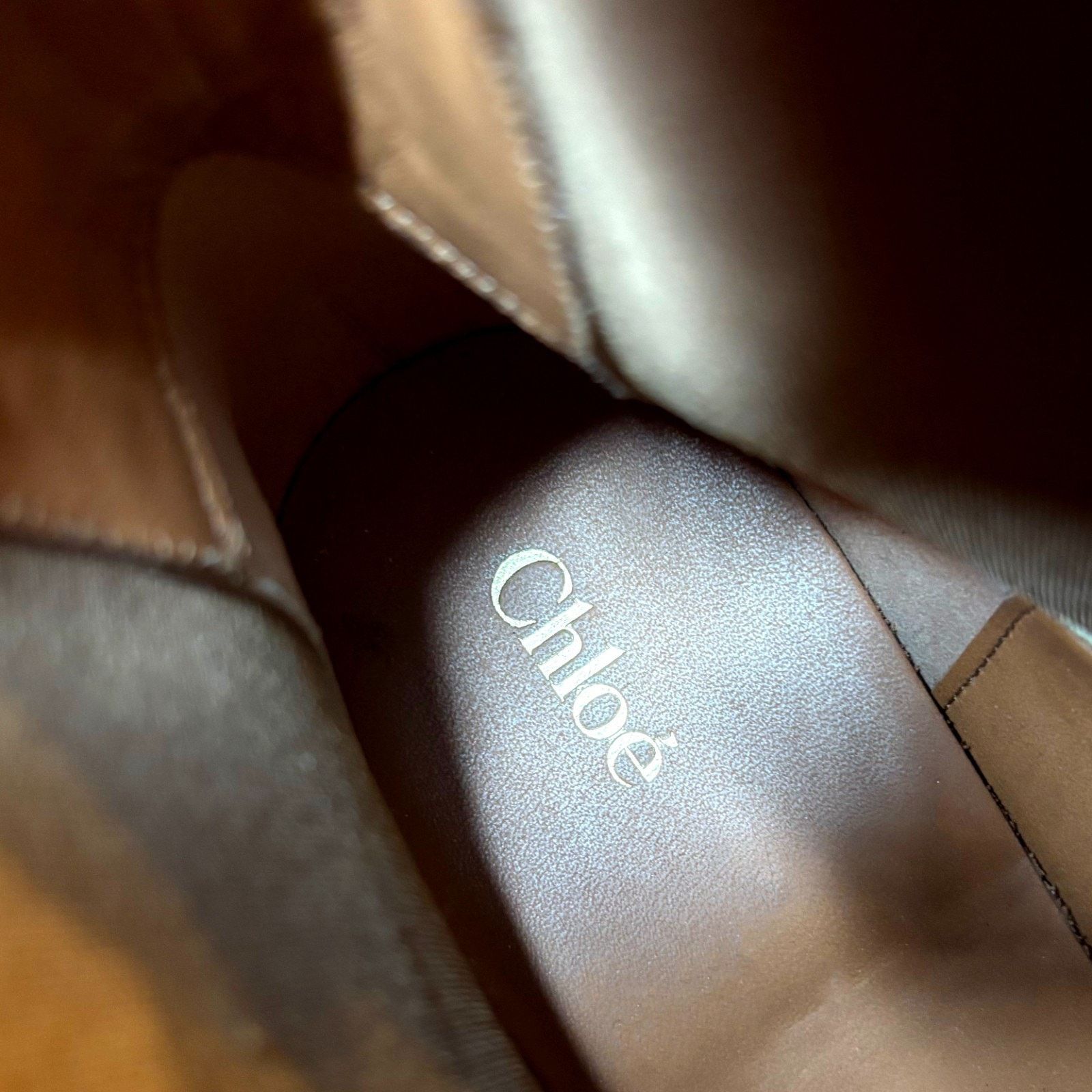 Chloe Chloe Marcie Brown Leather Chelsea Ankle Boots US Size 10 Size US 10 / IT 40 - 10 Thumbnail