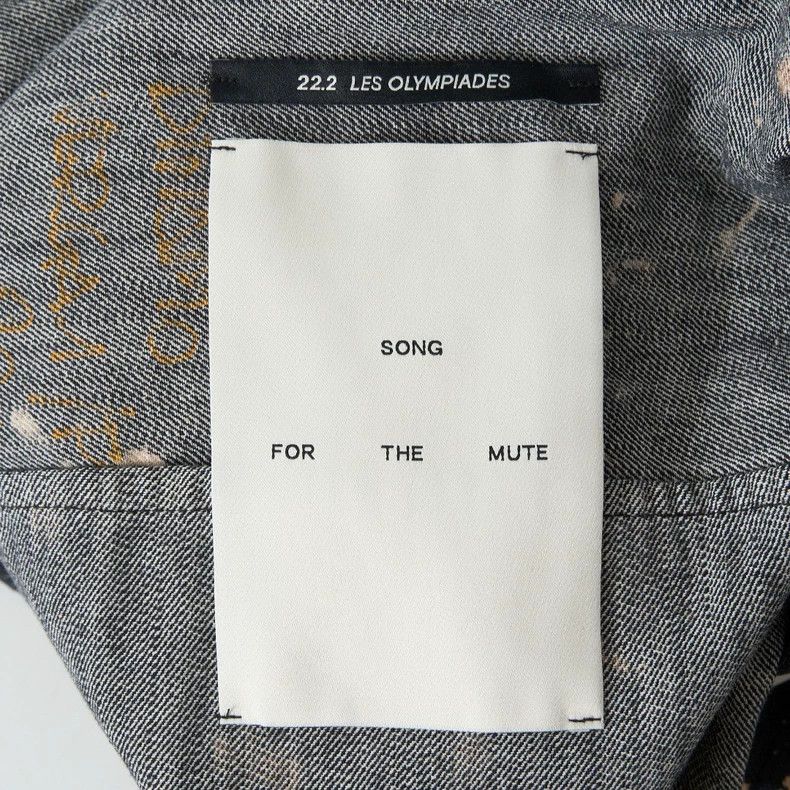 Song For The Mute Song For The Mute Tie-dye Washed Denim Jacket Size US M / EU 48-50 / 2 - 6 Thumbnail