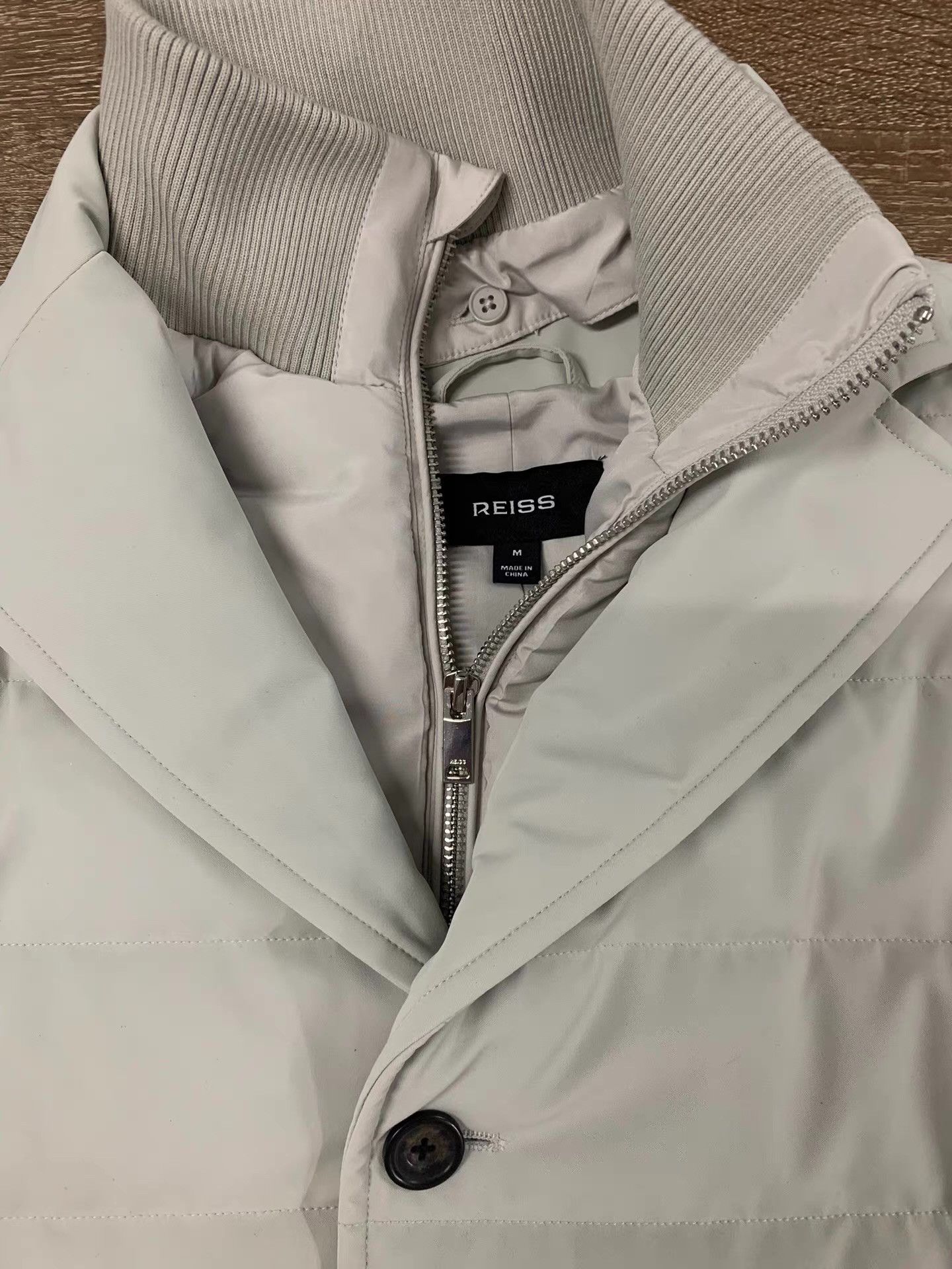 Reiss REISS Quilted Coat with Removable Inner Gilet Ｑ22 Size US M / EU 48-50 / 2 - 2 Thumbnail