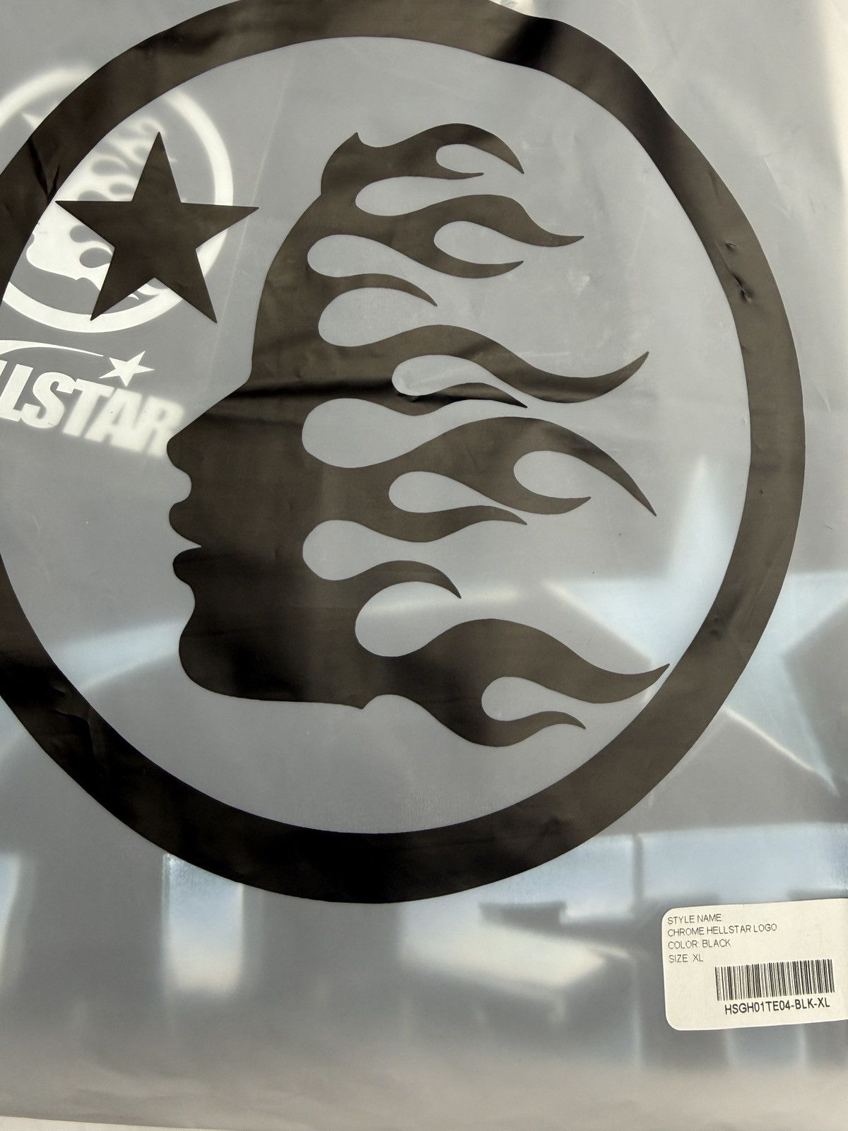HELLSTAR Hellstar Chrome Logo T-shirt Size US XL / EU 56 / 4 - 6 Thumbnail